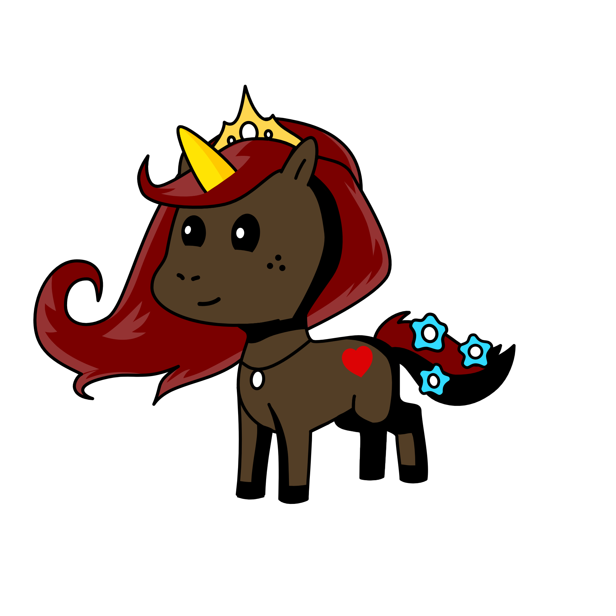 Princess Rose, the unicorn