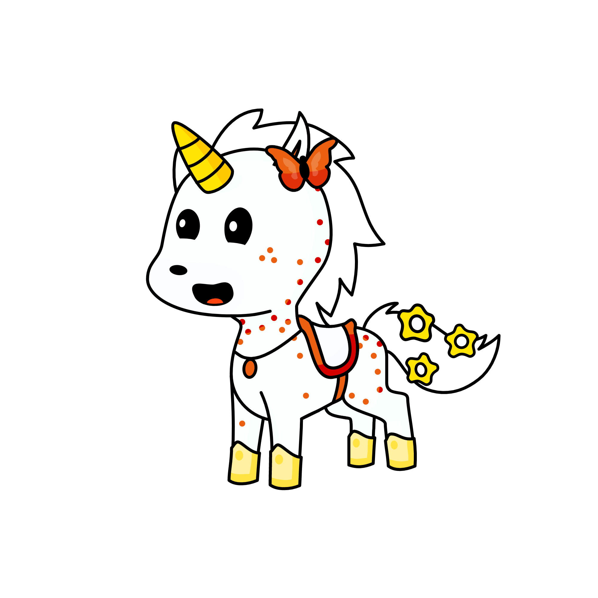 Honey, the unicorn