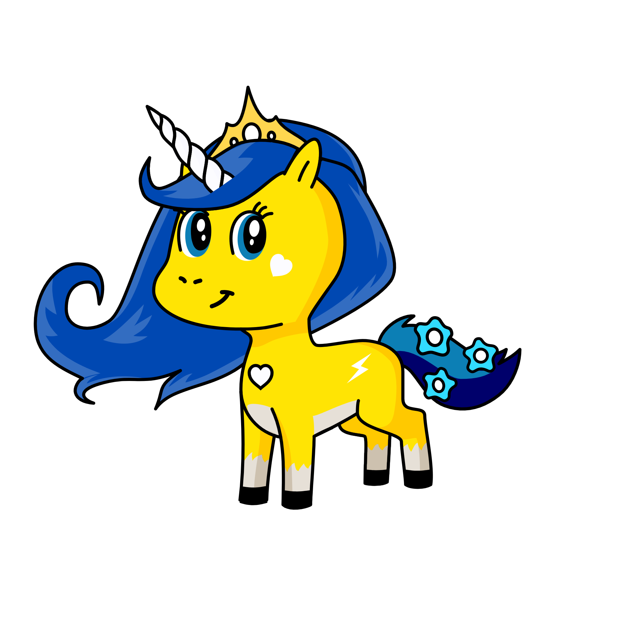 Ariel, the unicorn
