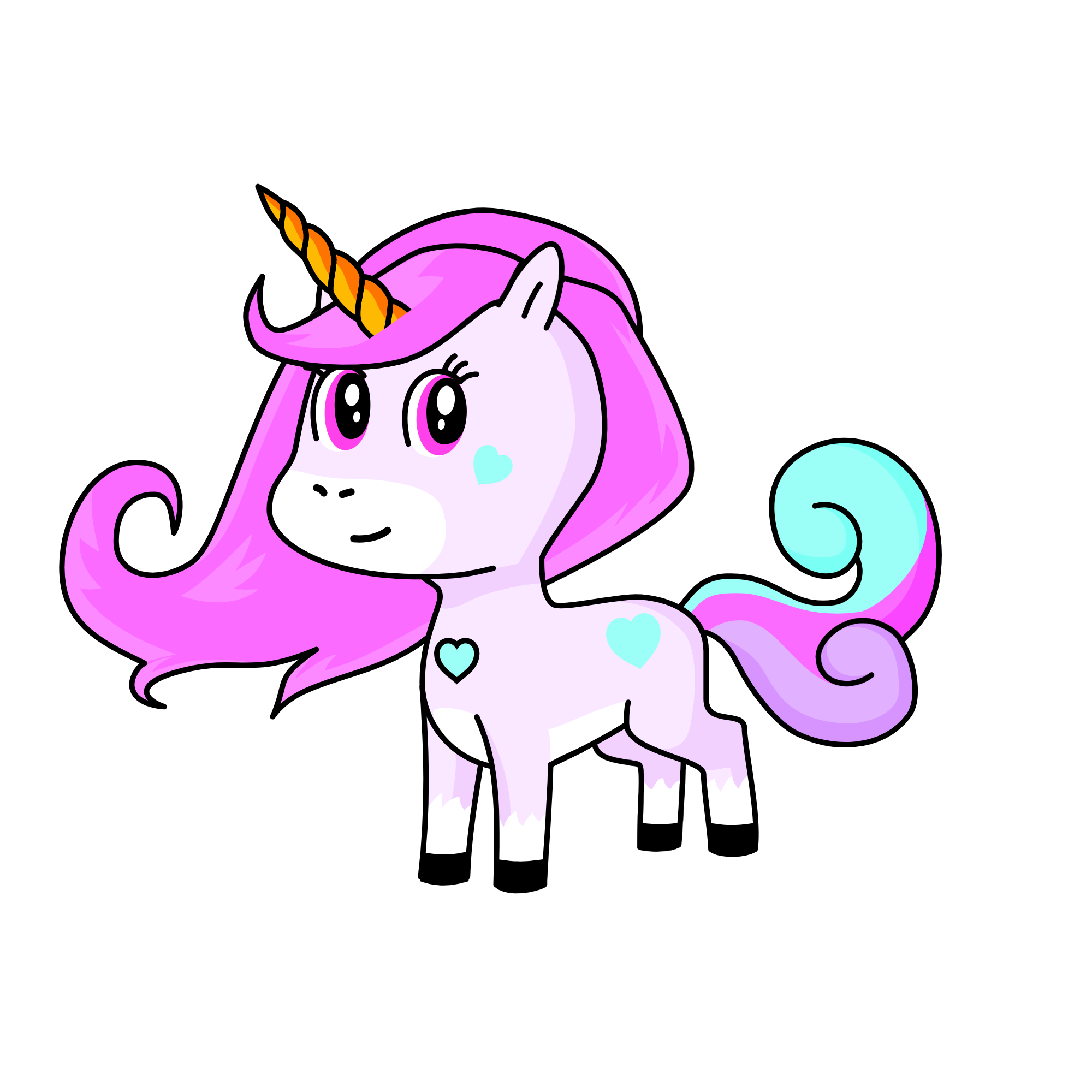Angelina, the unicorn