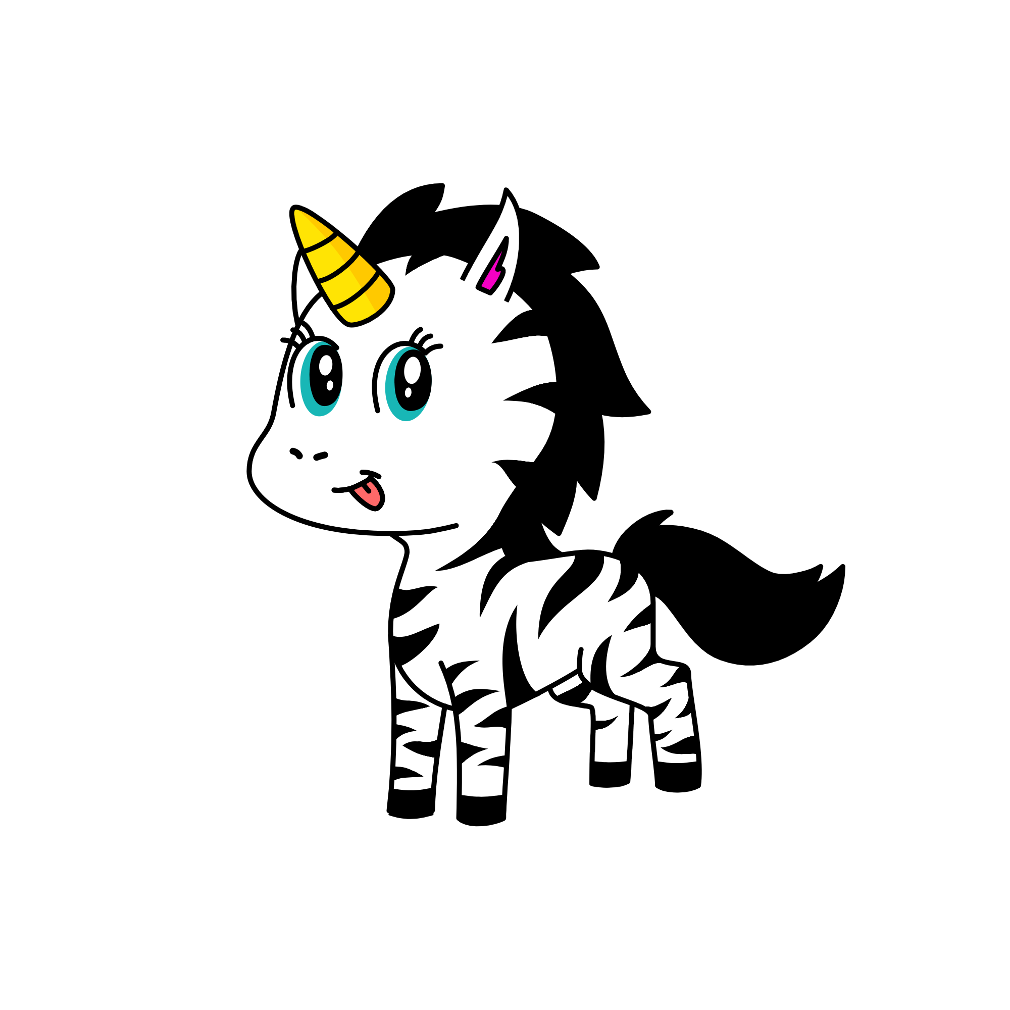 zebracorn, the unicorn
