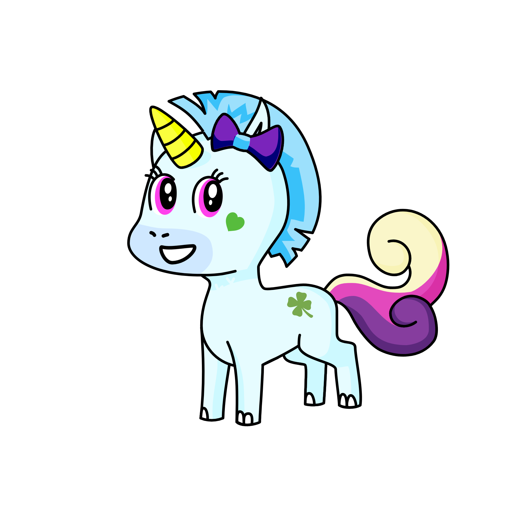 행운콘, the unicorn