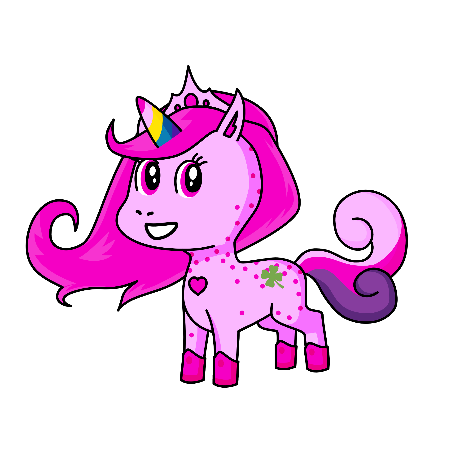 핑크공듀, the unicorn