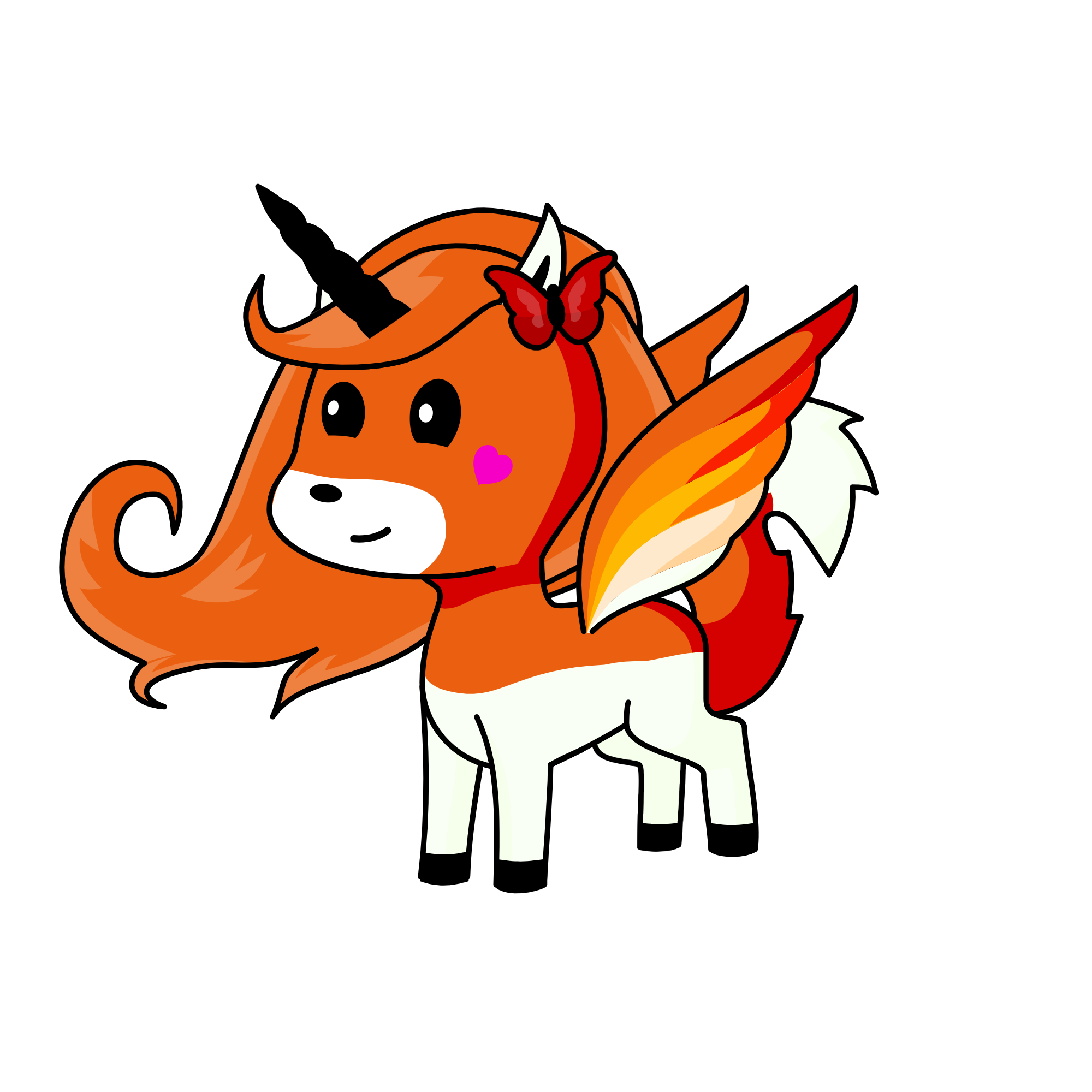 foxy, the unicorn