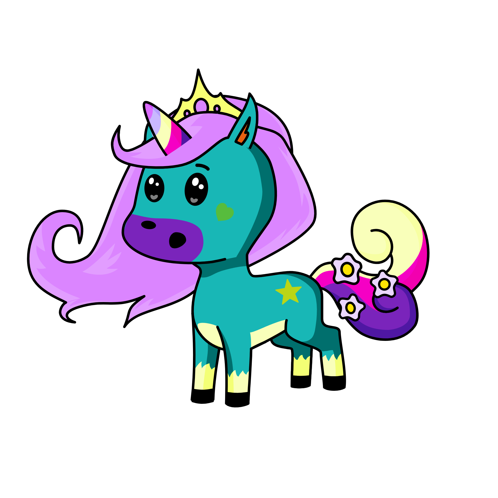 ㅇㅇ, the unicorn