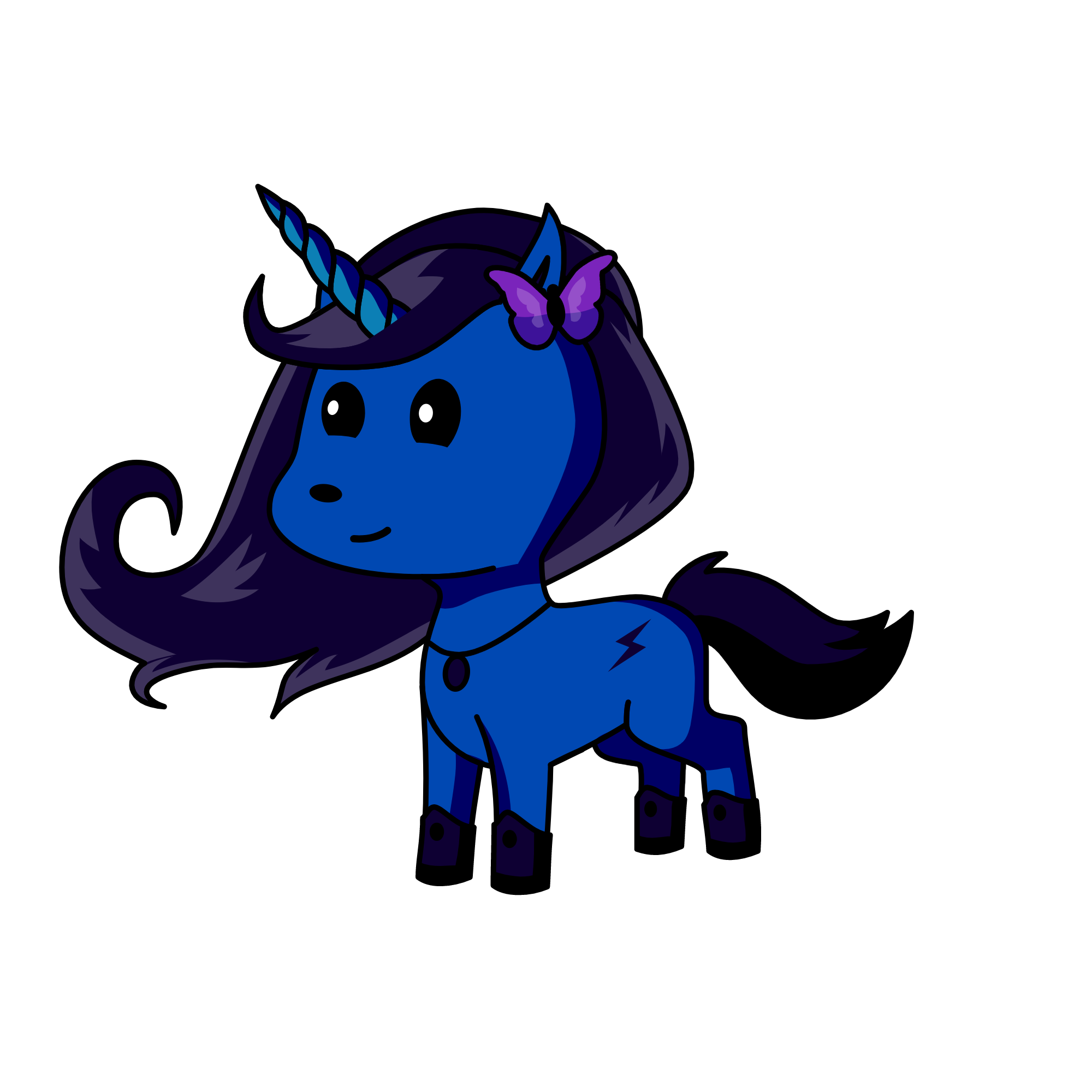 Night, the unicorn