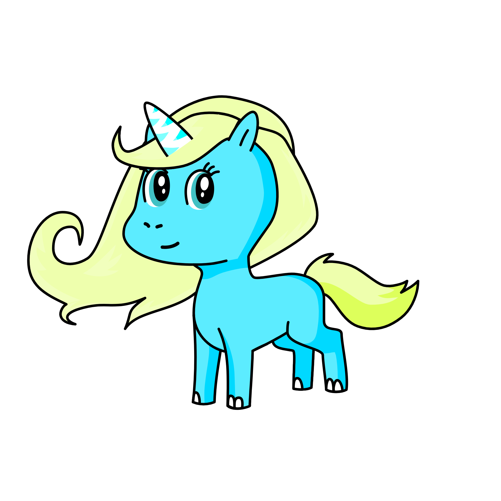 Elsa, the unicorn