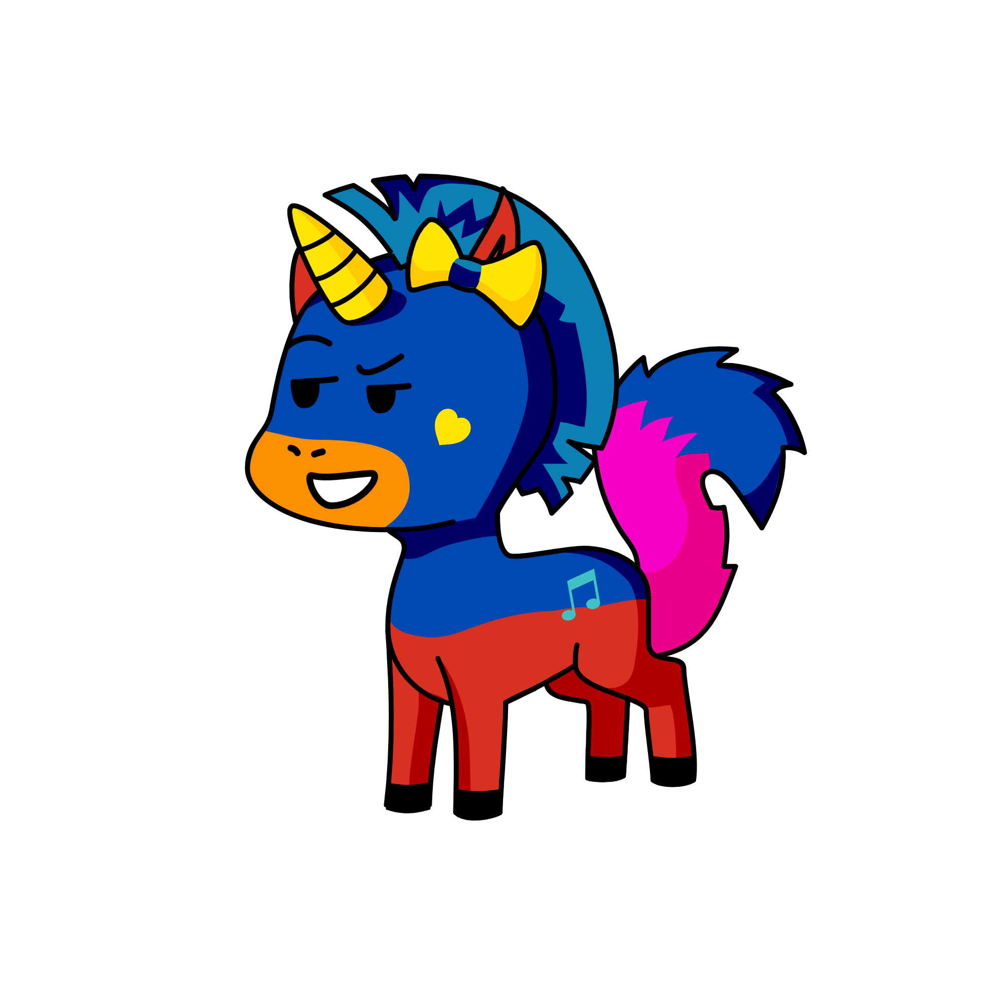 sady, the unicorn