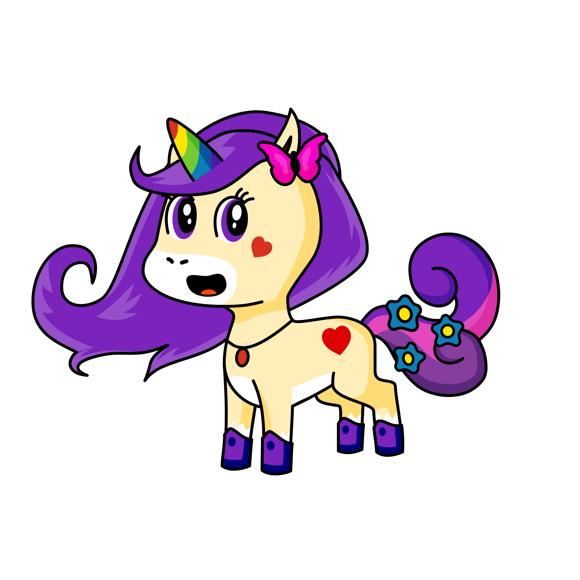 Kitty❤, the unicorn