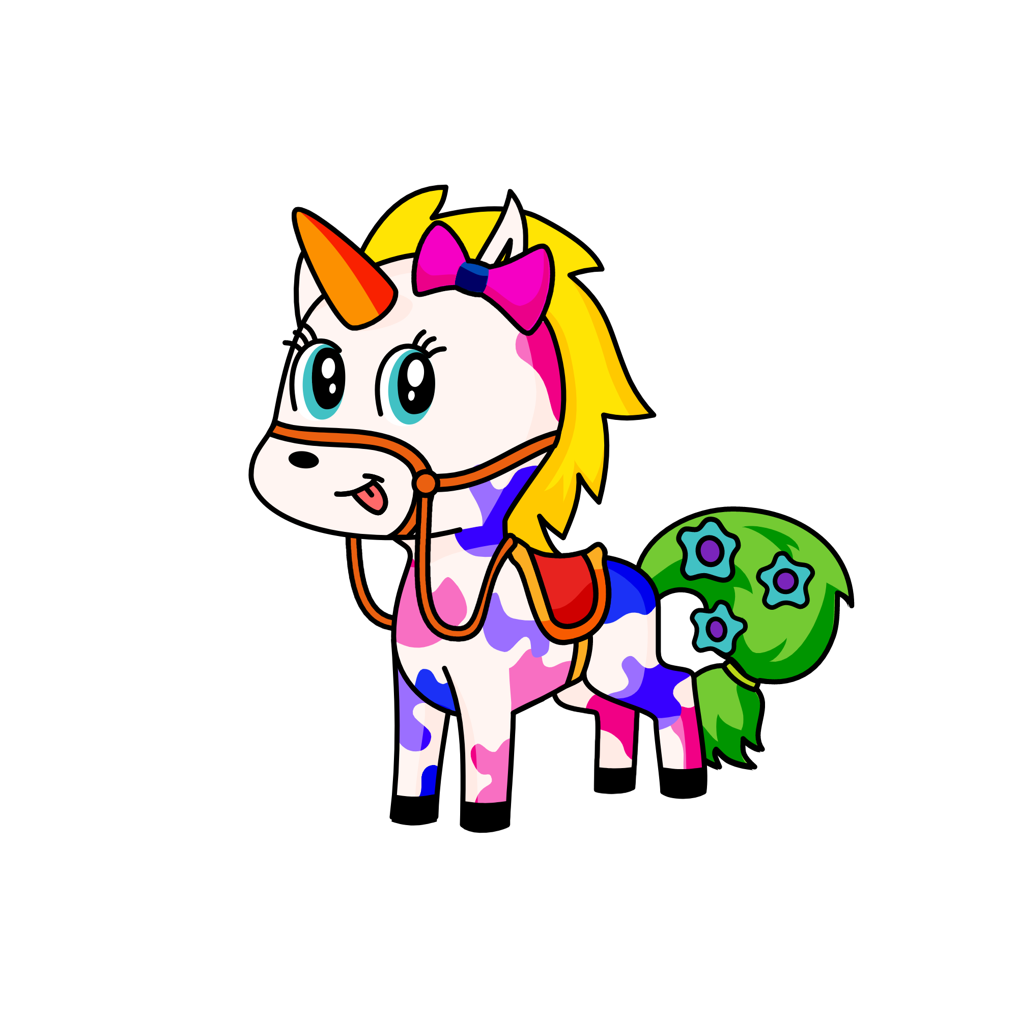 Warrior Princess, the unicorn