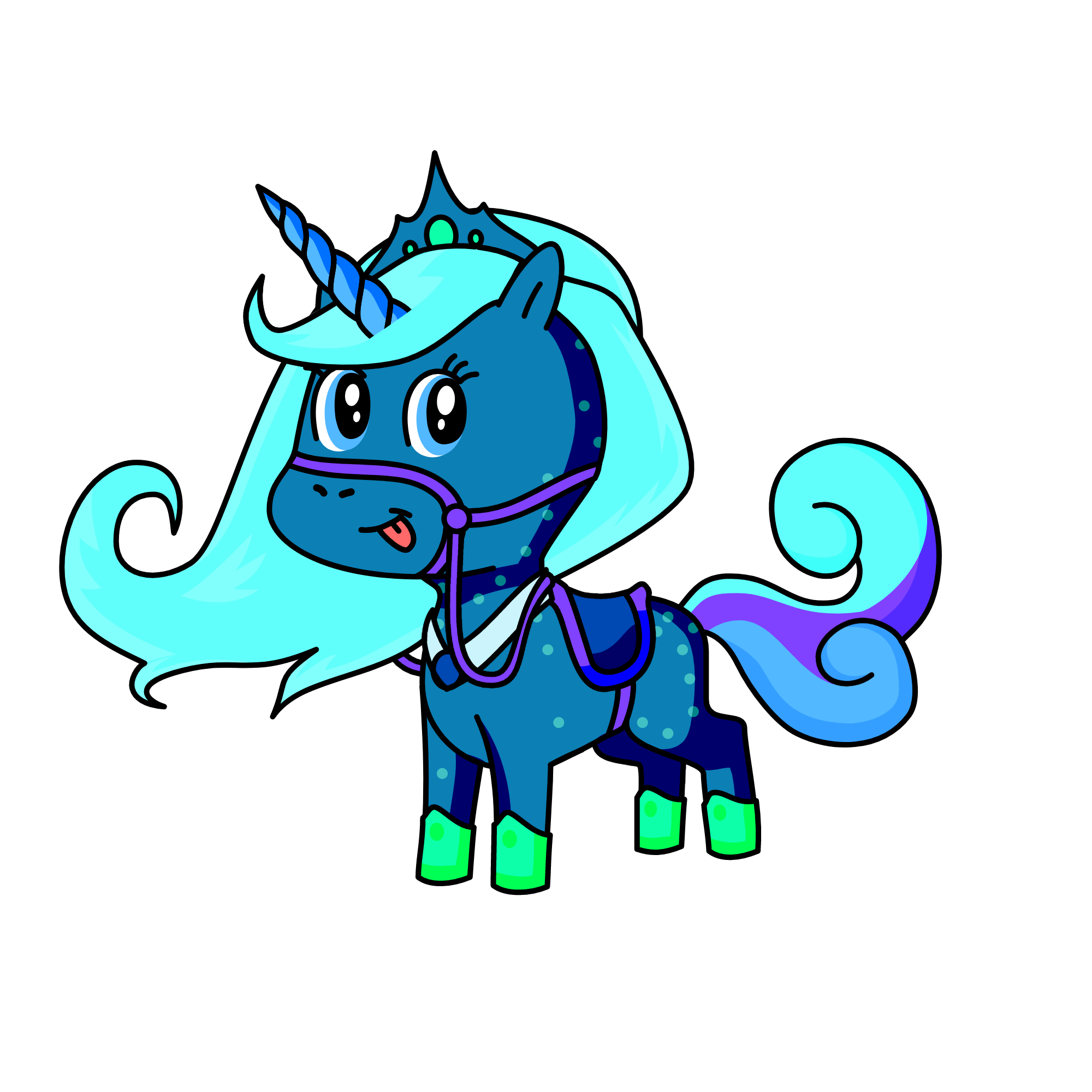 Warrior Princess, the unicorn