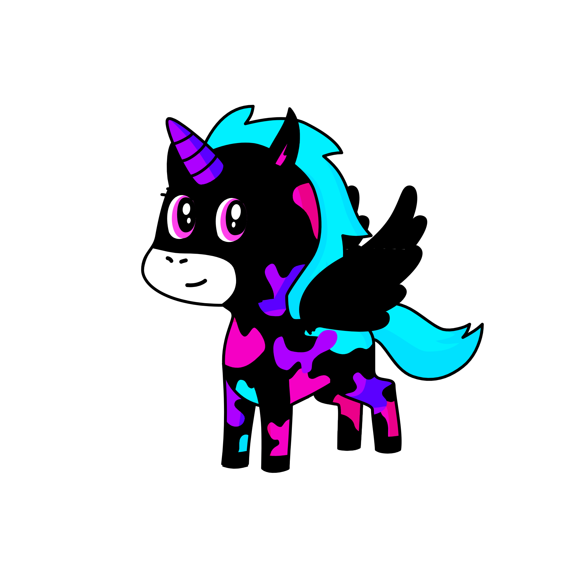 misty (the artist), the unicorn