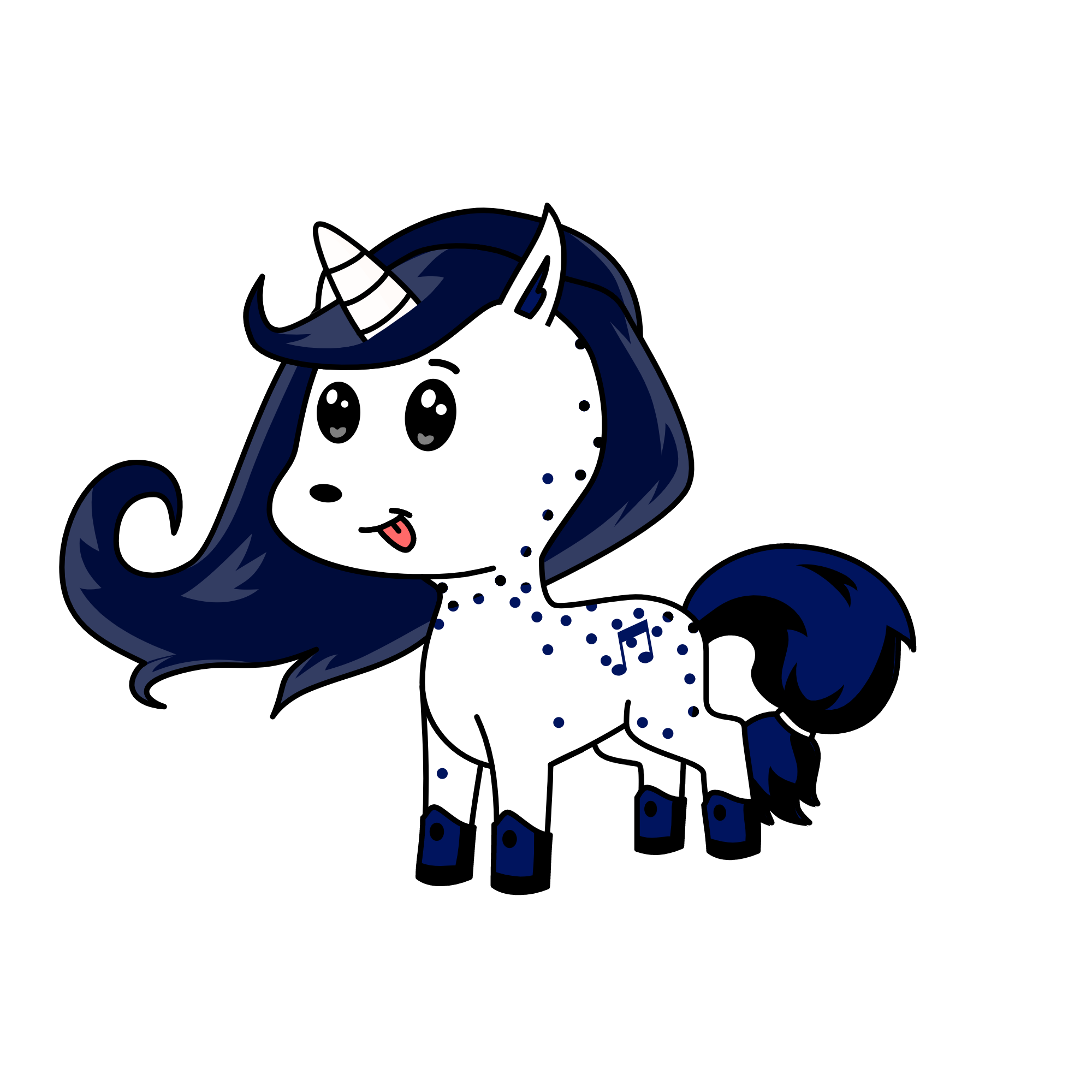 Parthie, the unicorn