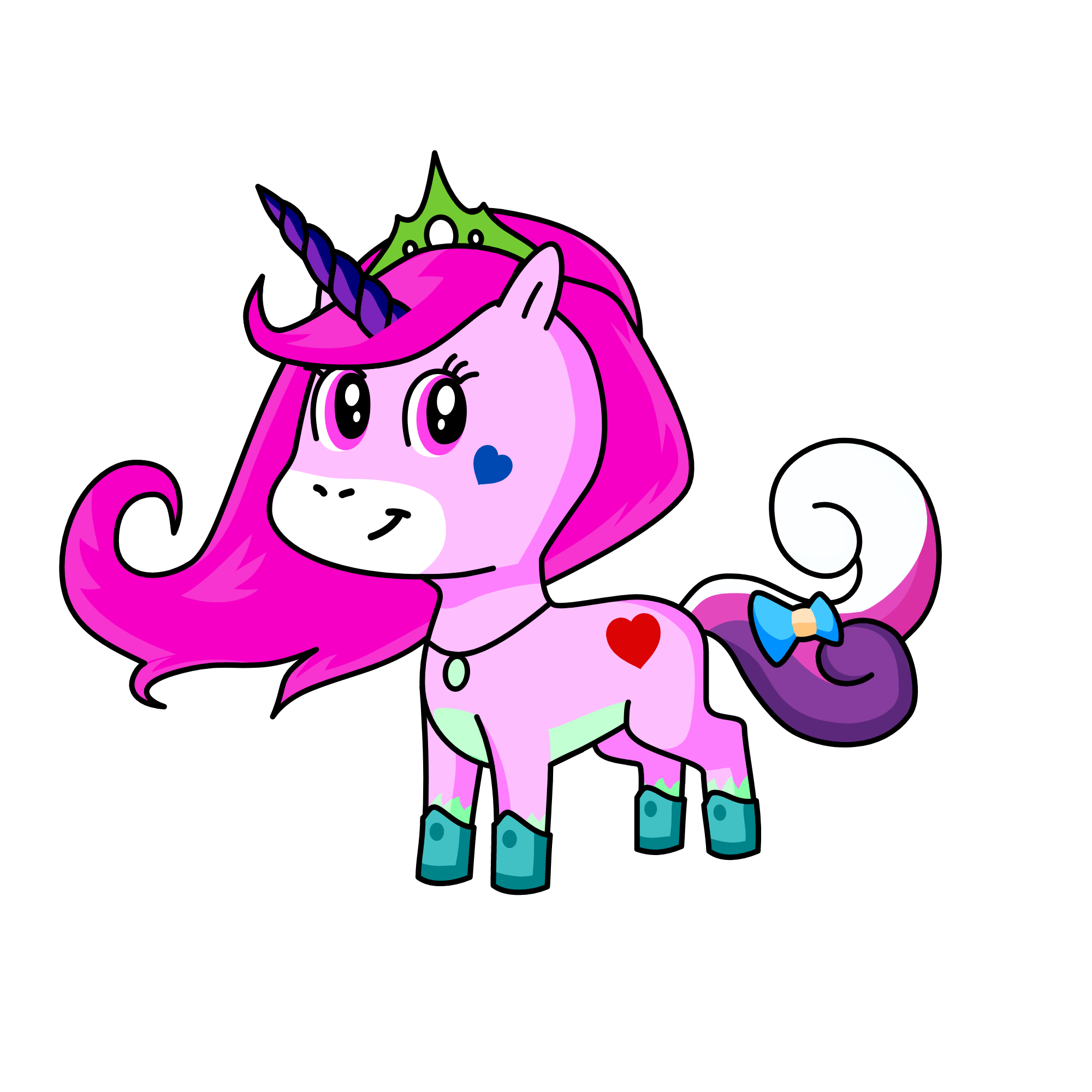 Cortalia, the unicorn