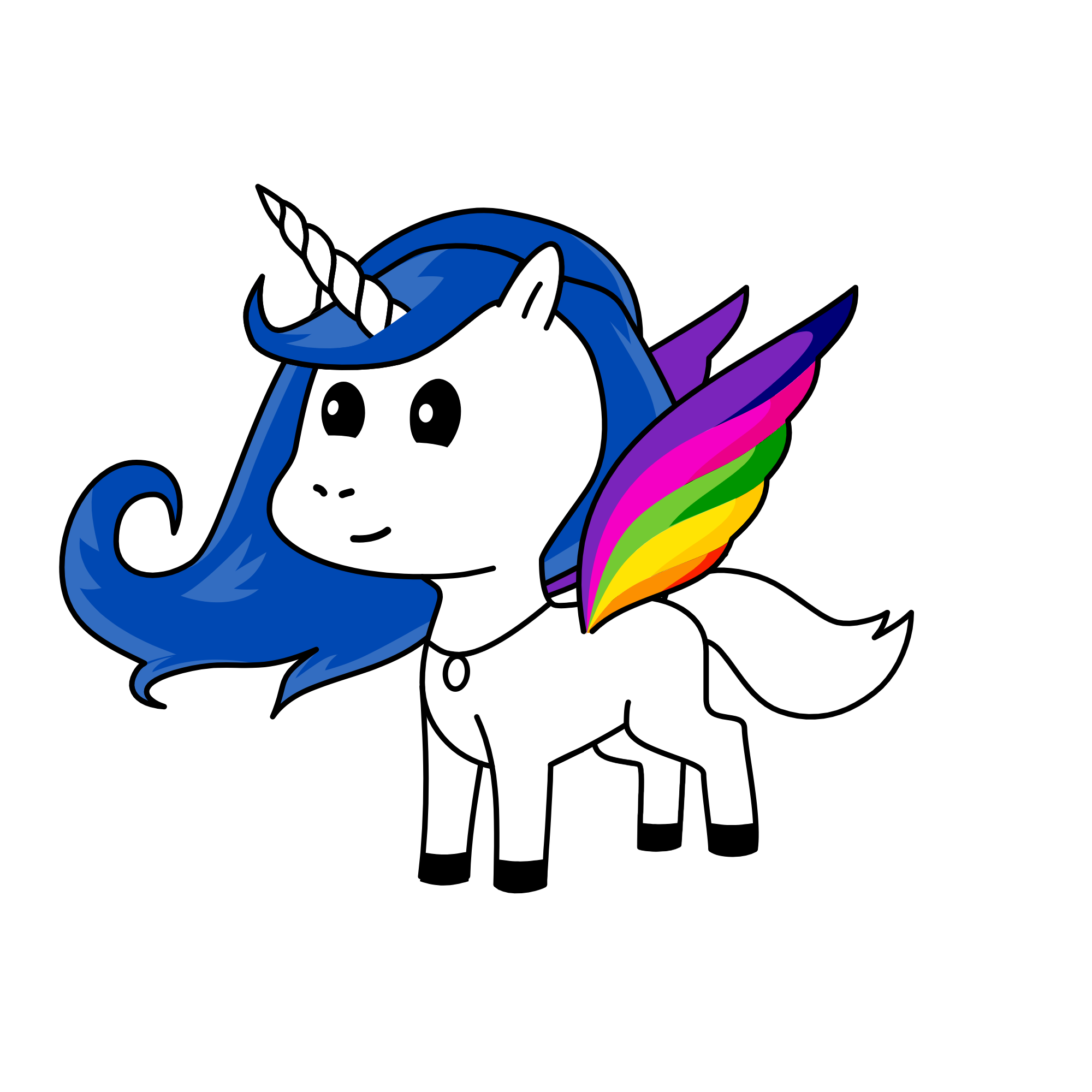 if you want wings read about, the unicorn