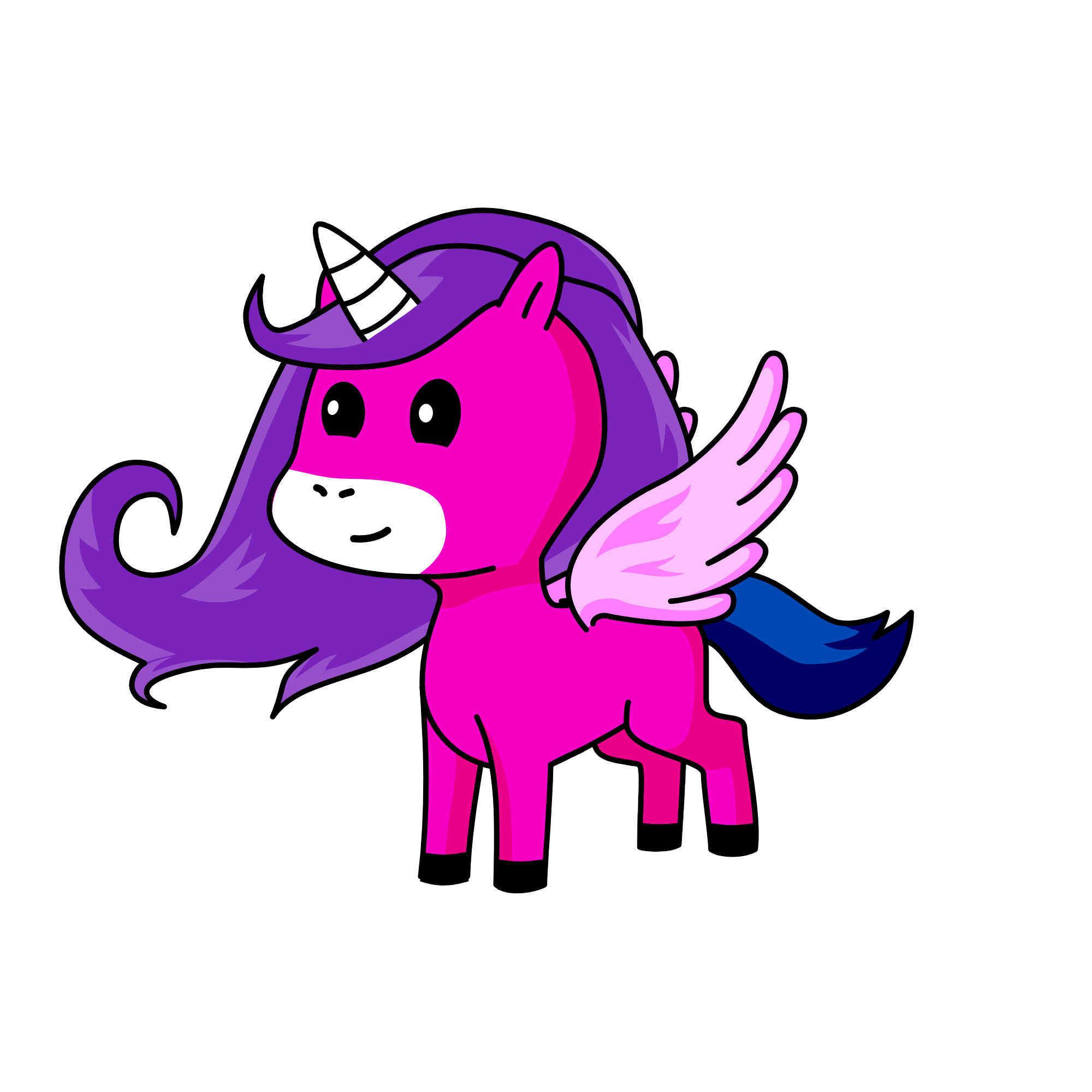 wings, the unicorn