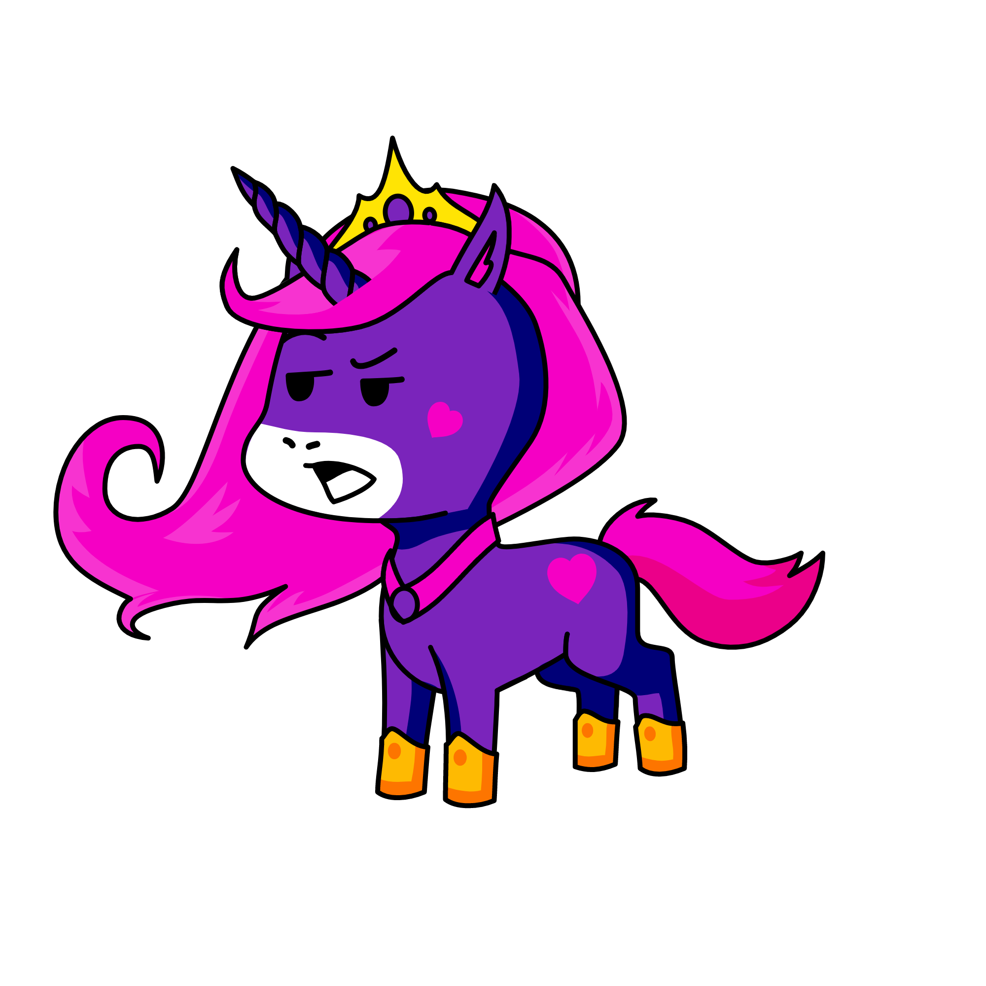 little prinses, the unicorn