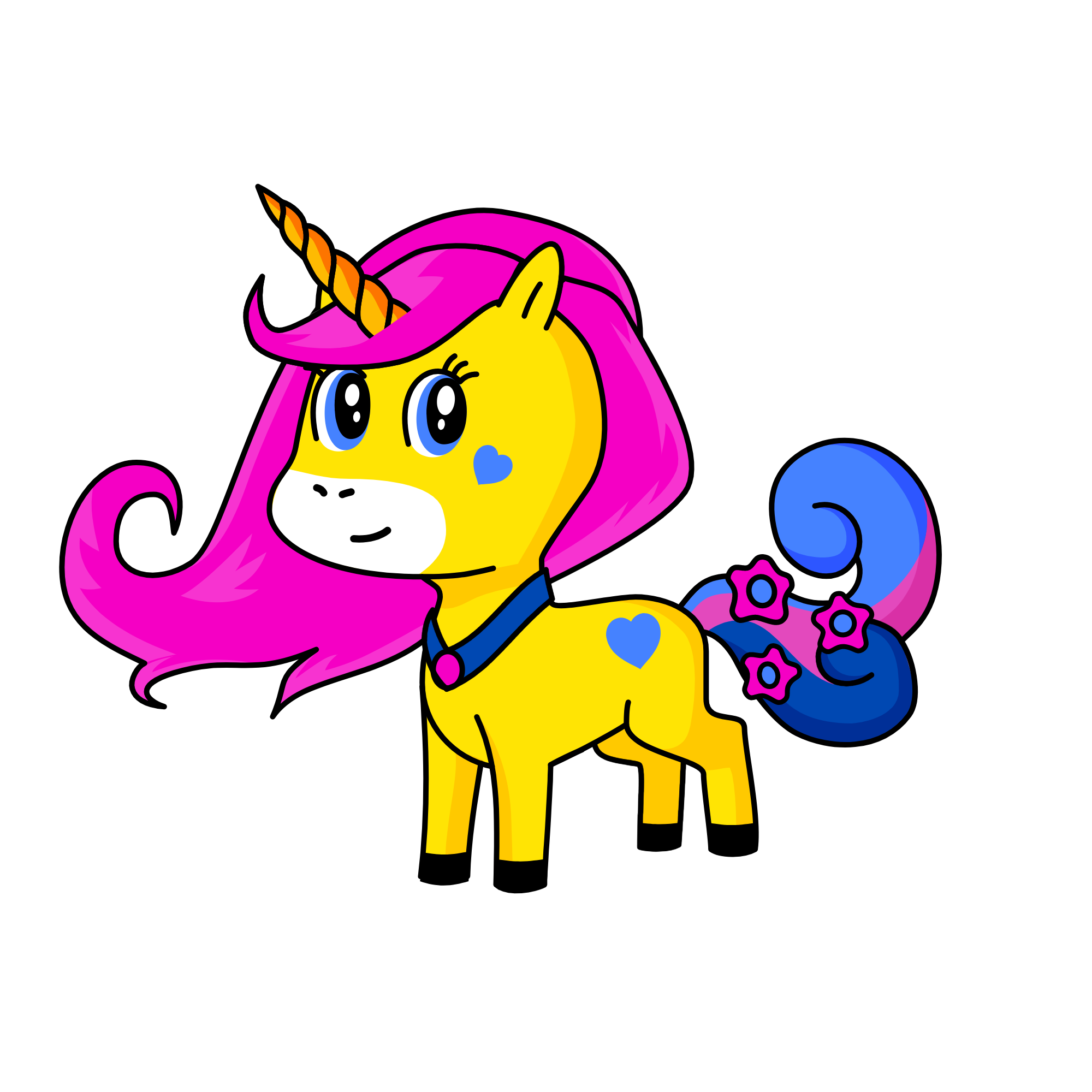 Penny, the unicorn