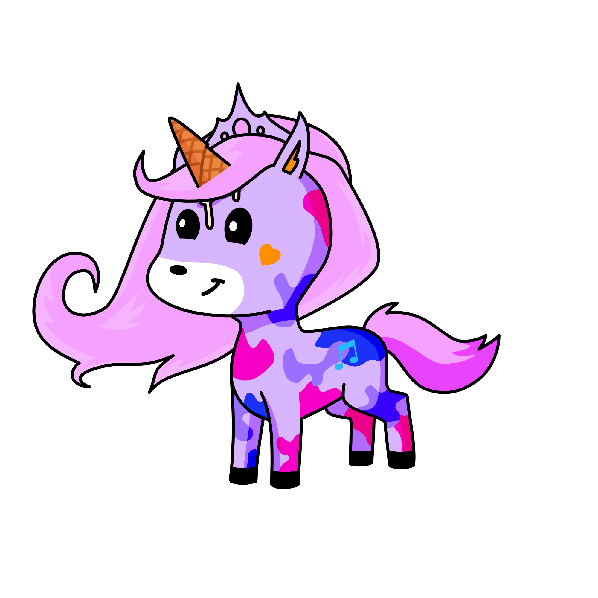 Sparkle, the unicorn