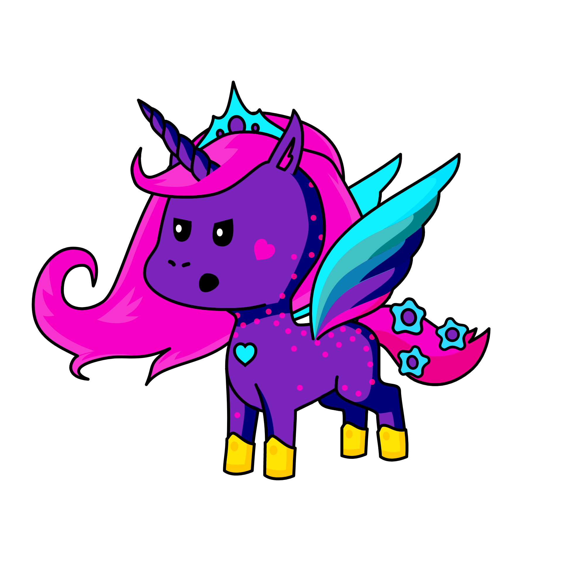 little miss butiful, the unicorn