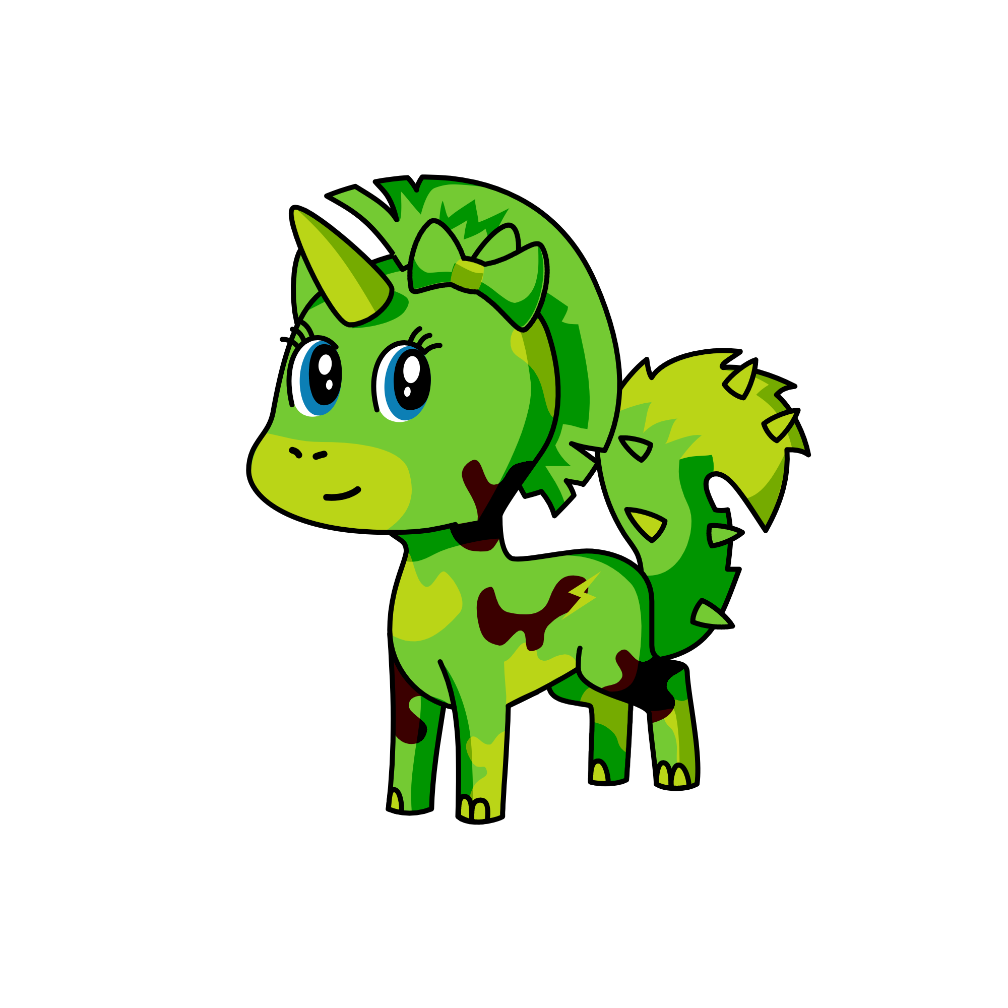 camo corn, the unicorn