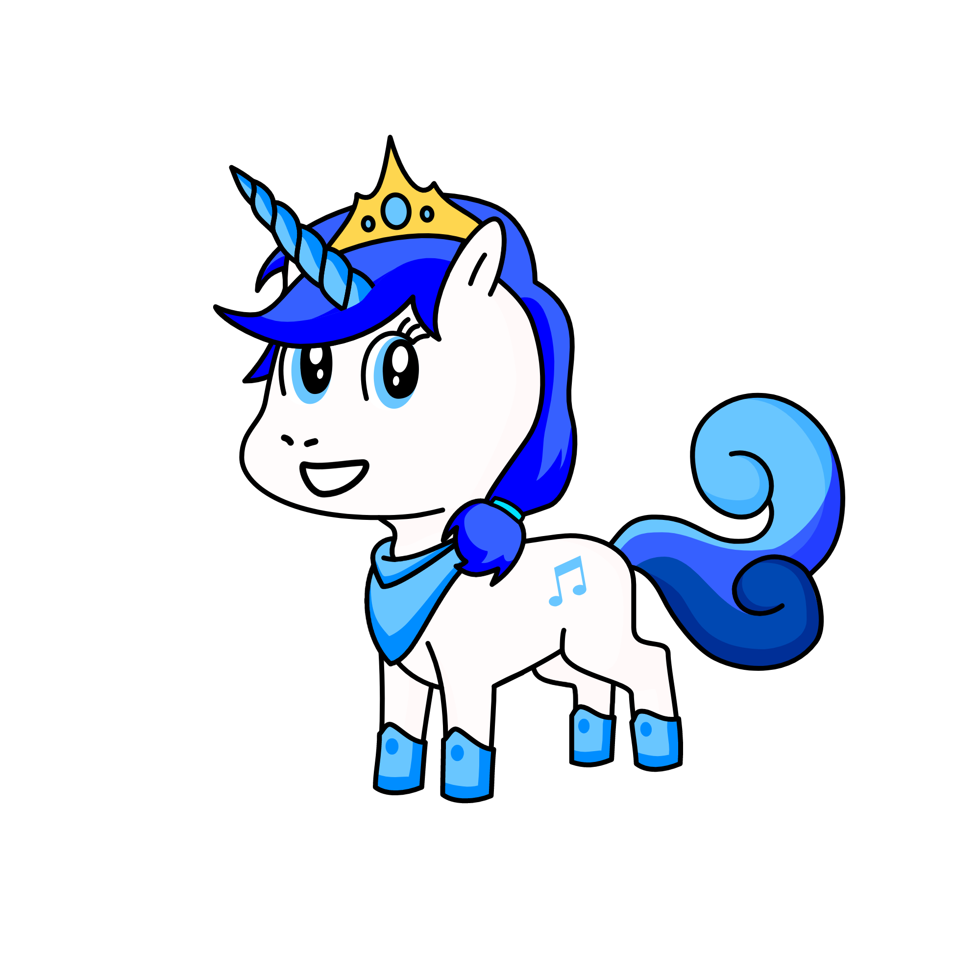 Angel, the unicorn