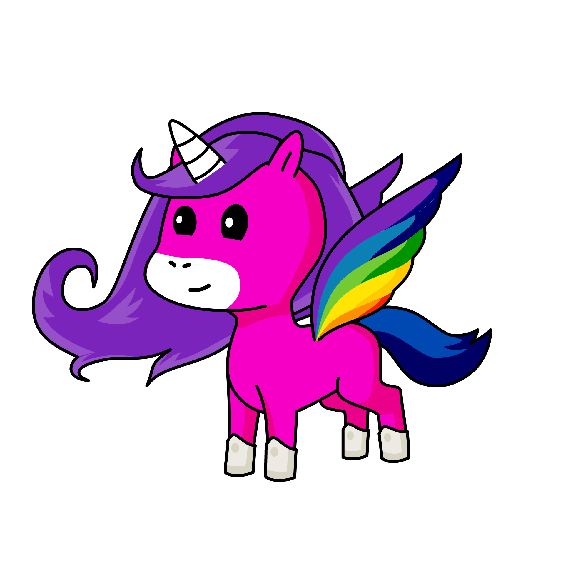 if you want wings..., the unicorn