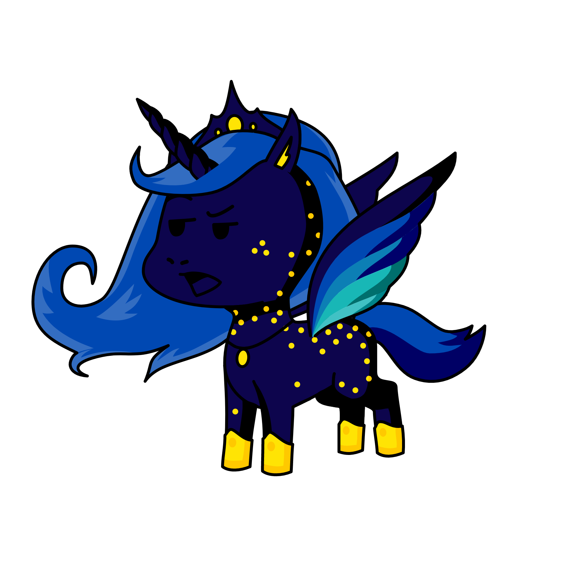 luna, the unicorn