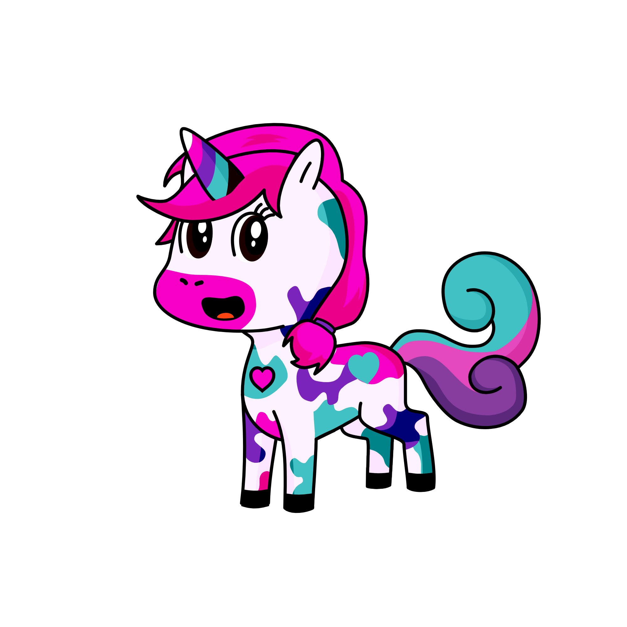 Love, the unicorn