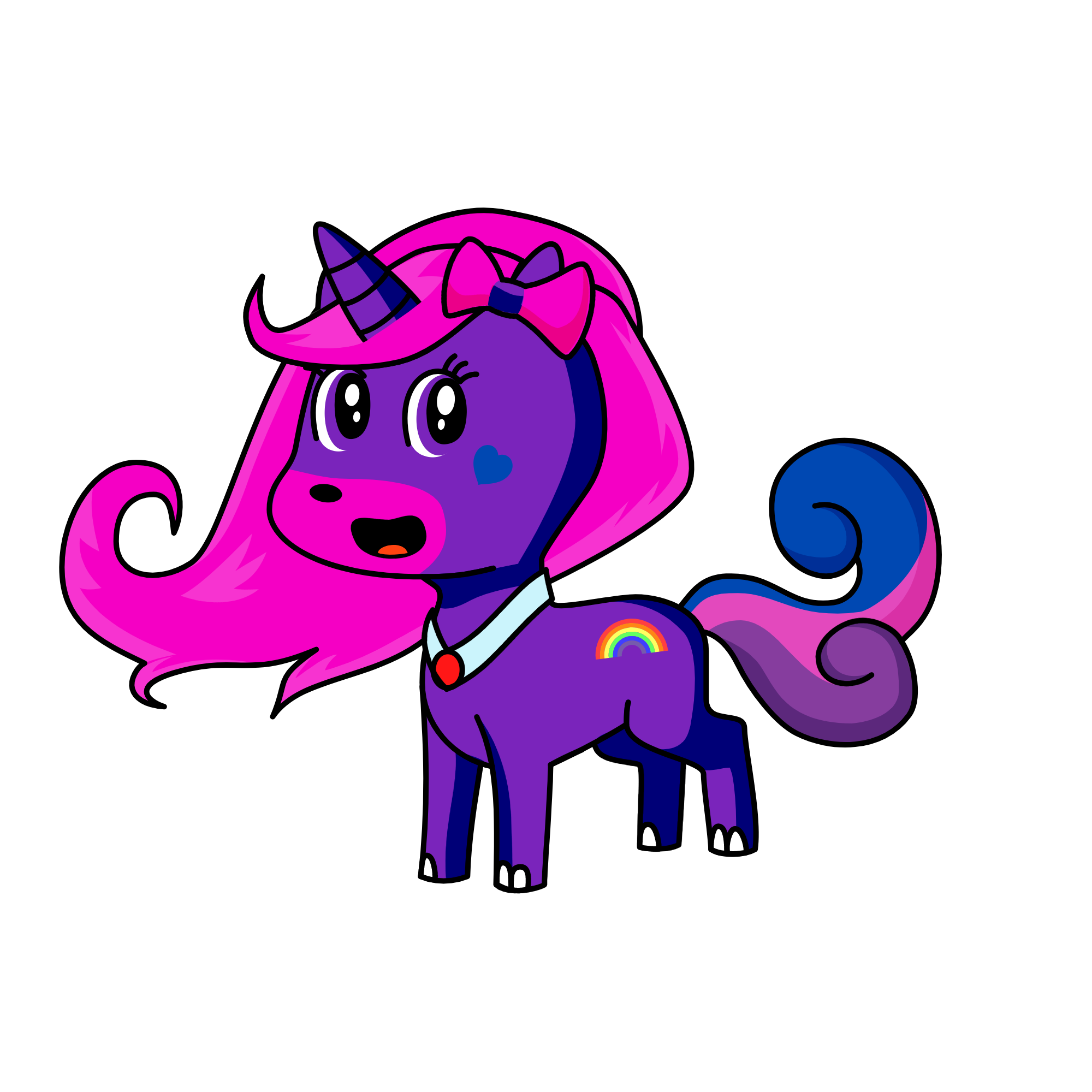 달빛, the unicorn