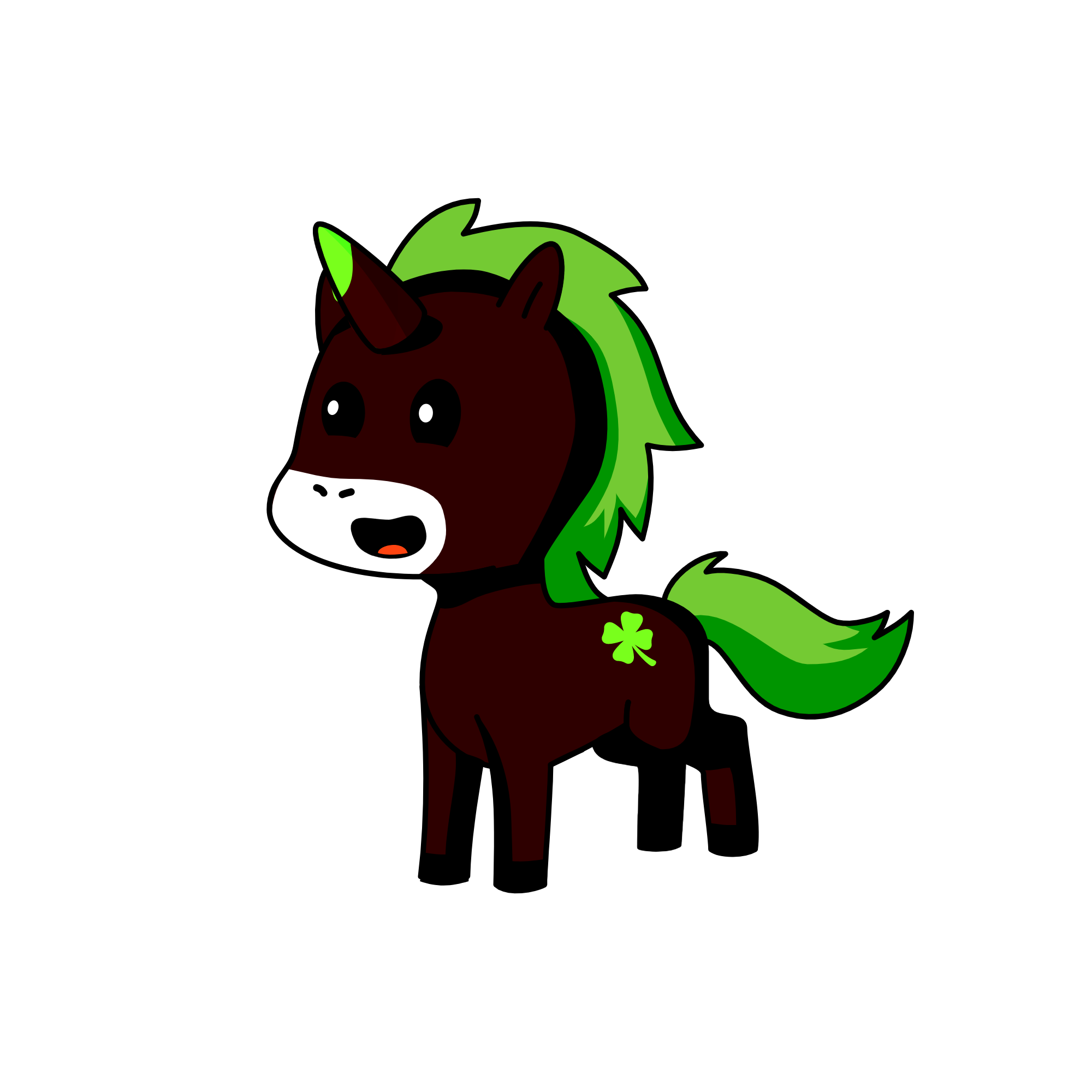 Ground, the unicorn