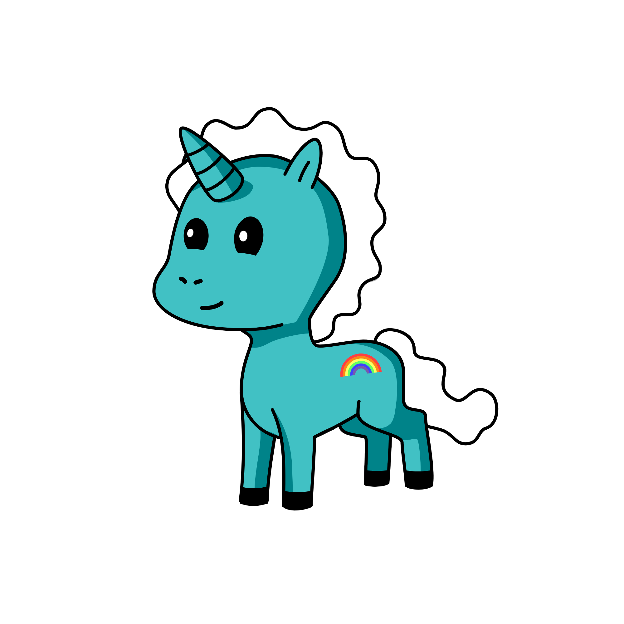 Sky, the unicorn