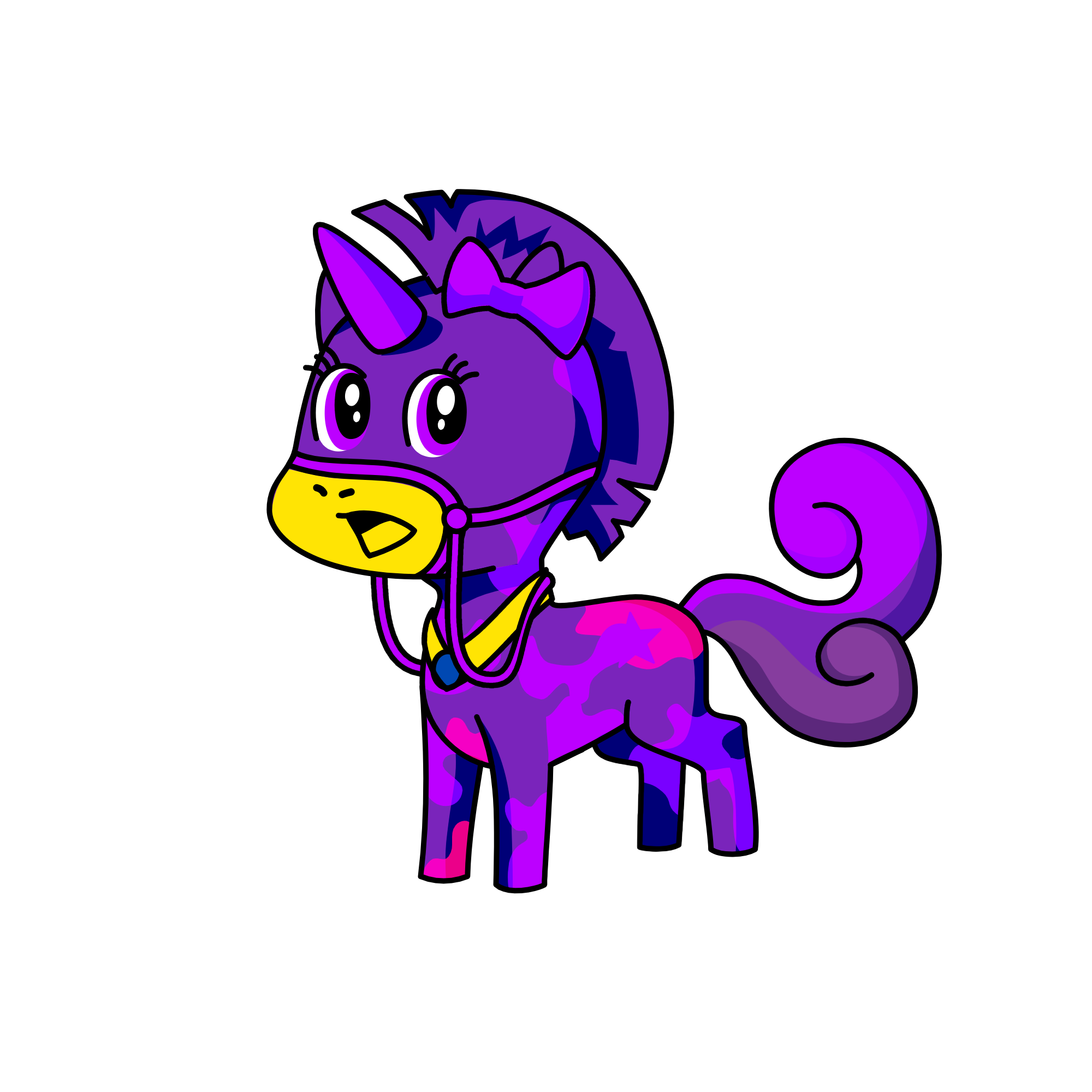 7, the unicorn