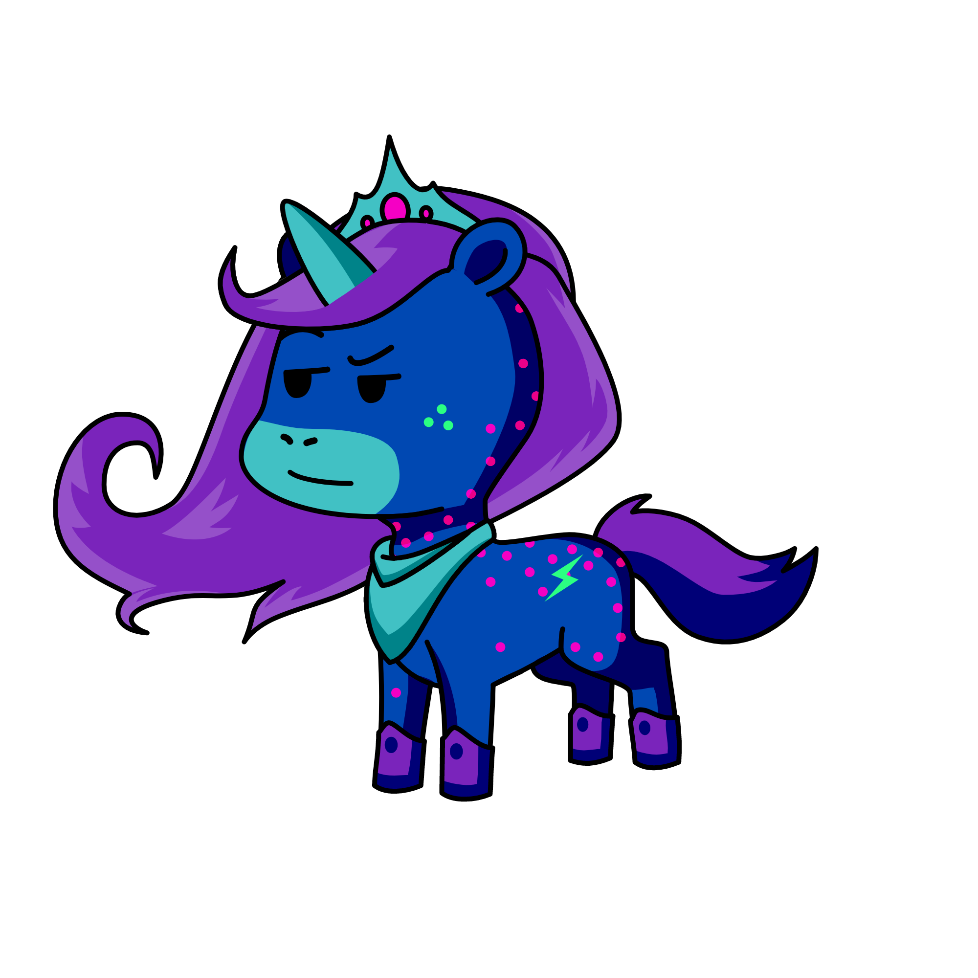 Night Guard - Protector of the Night, the unicorn