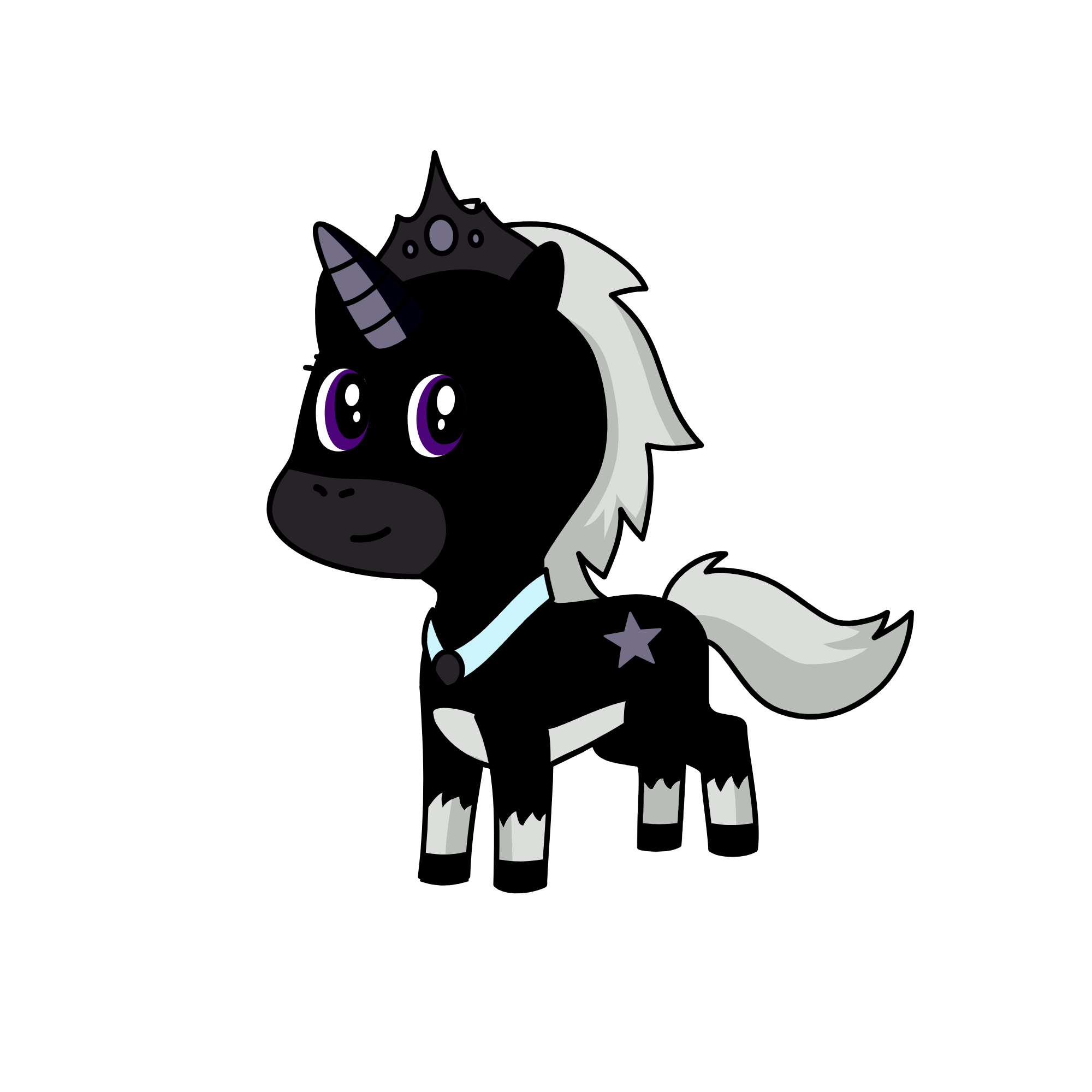 Starla princess of the night, the unicorn