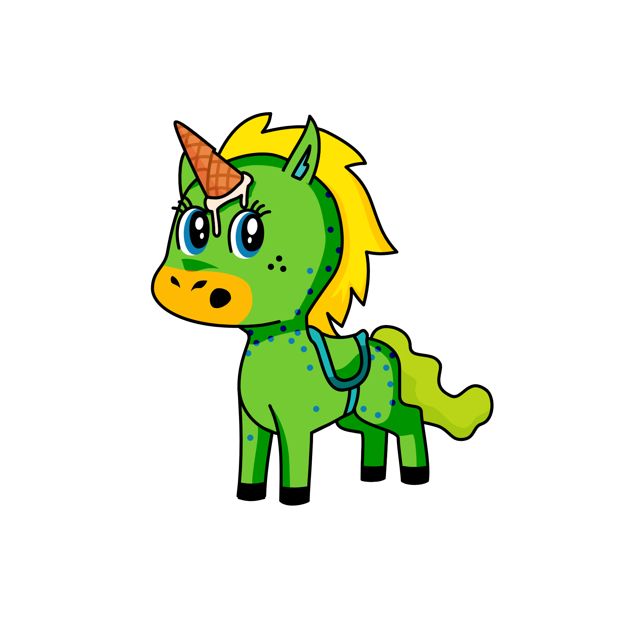 sugar tail, the unicorn