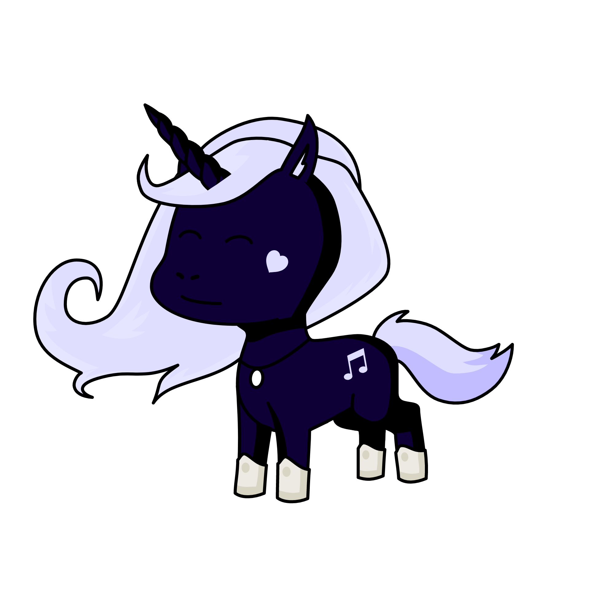 night, the unicorn