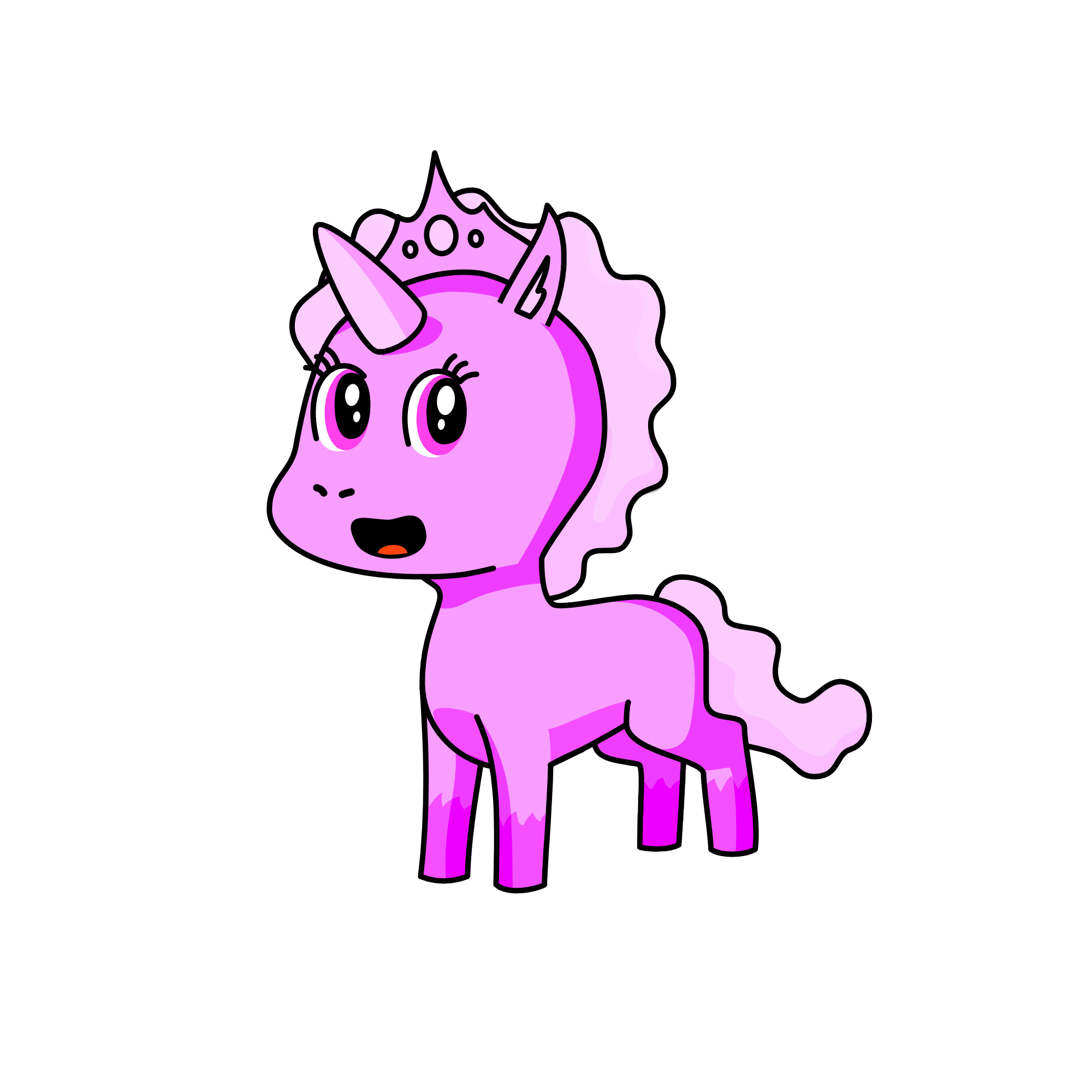 Pink Diamond, the unicorn