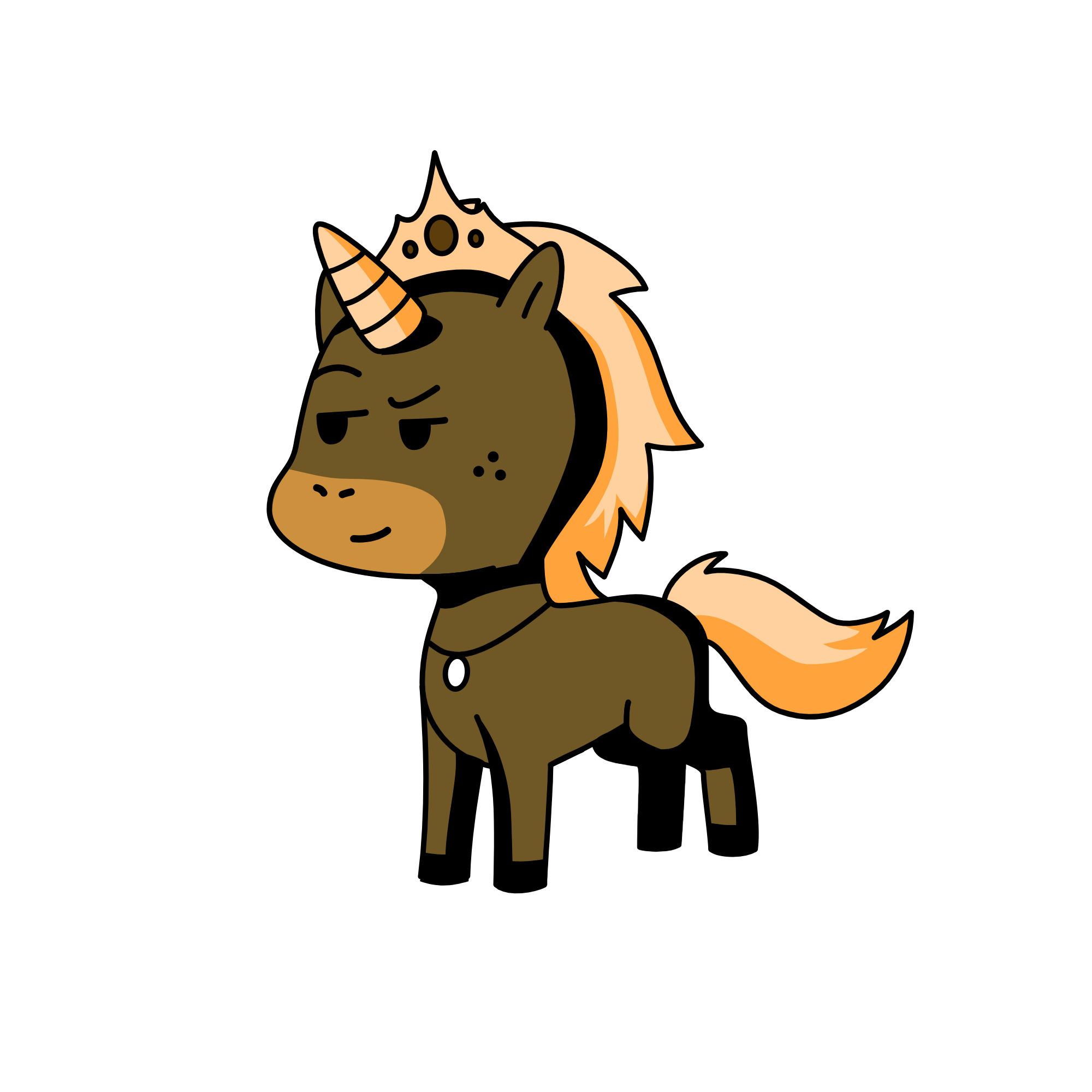 Poop king of the Mud gutz, the unicorn
