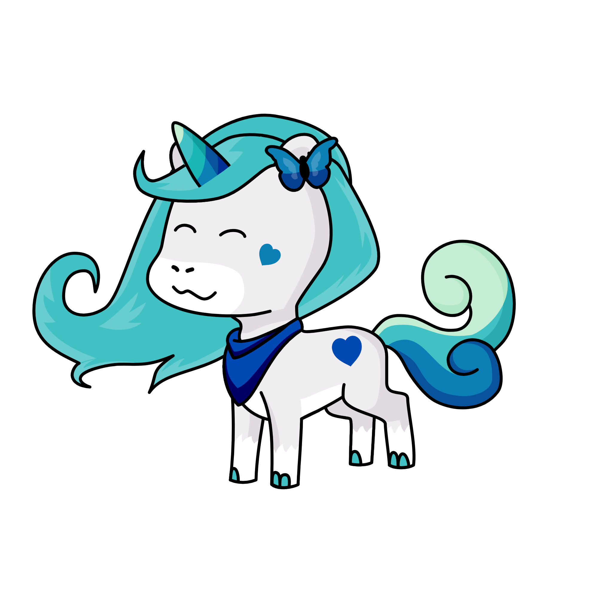 Icey, the unicorn