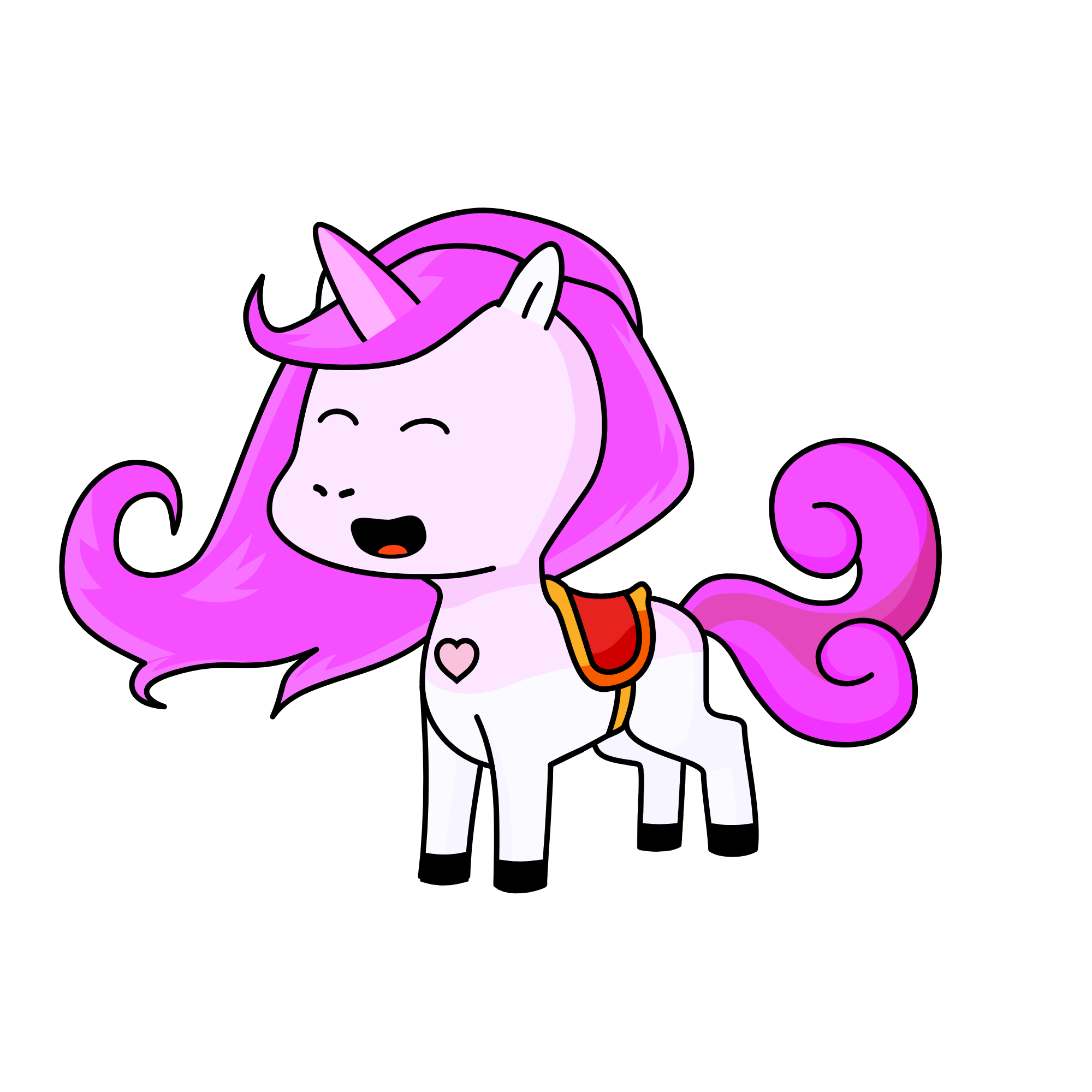 Rose Quartz, the unicorn