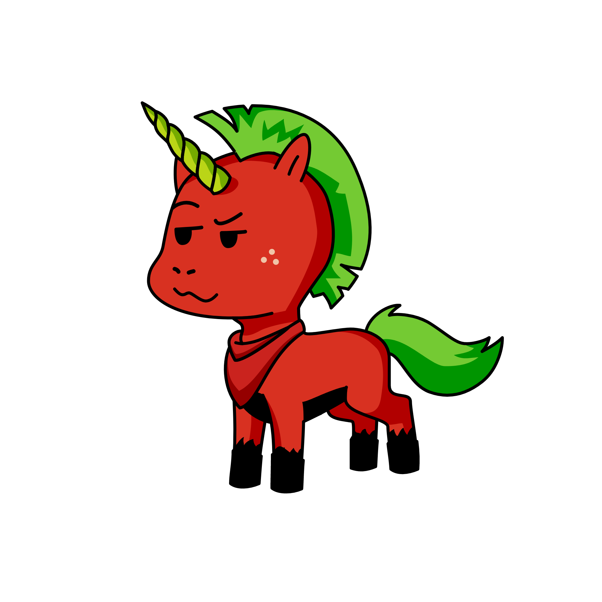 dracocoirn, the unicorn