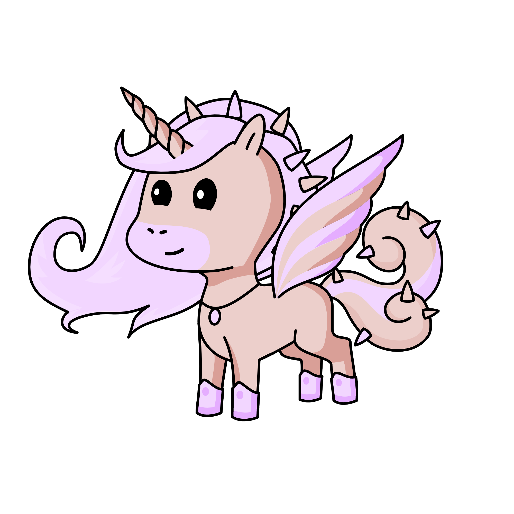 Princess Marshmallow, the unicorn