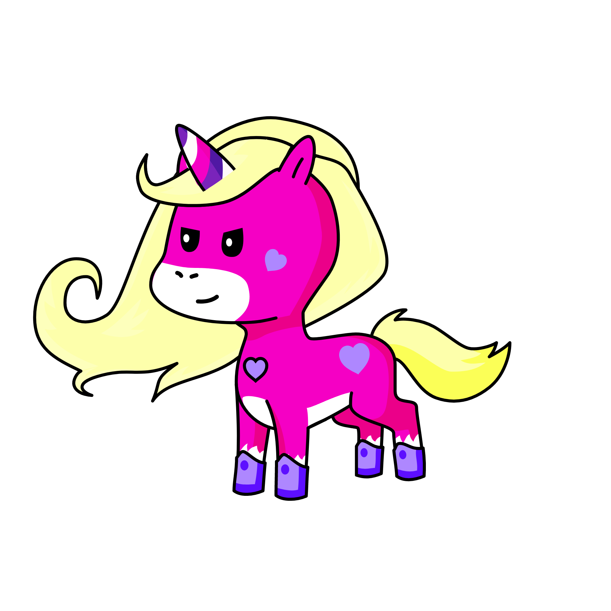 brat unicoirn , the unicorn