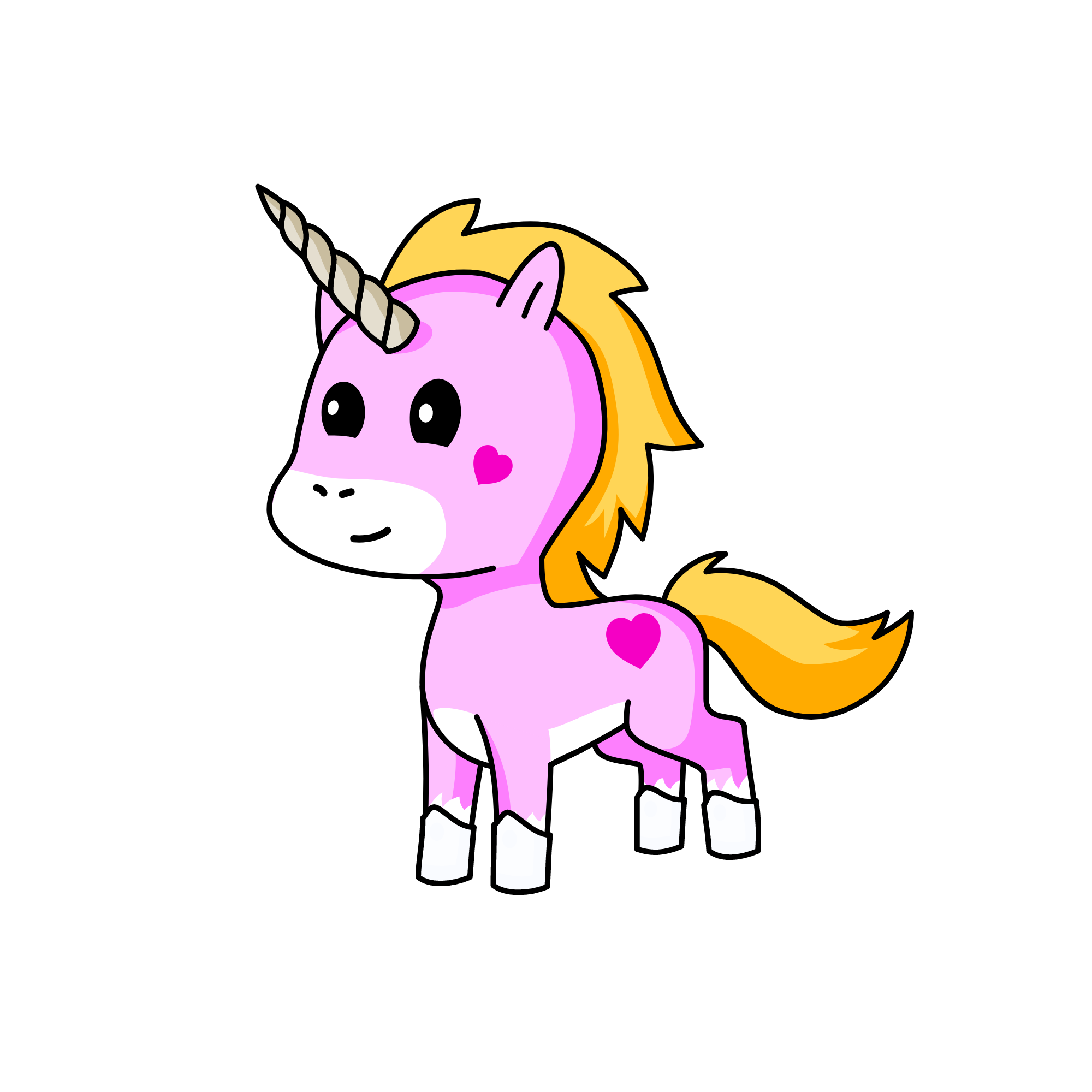 bully bullyes another uicoin i made, the unicorn