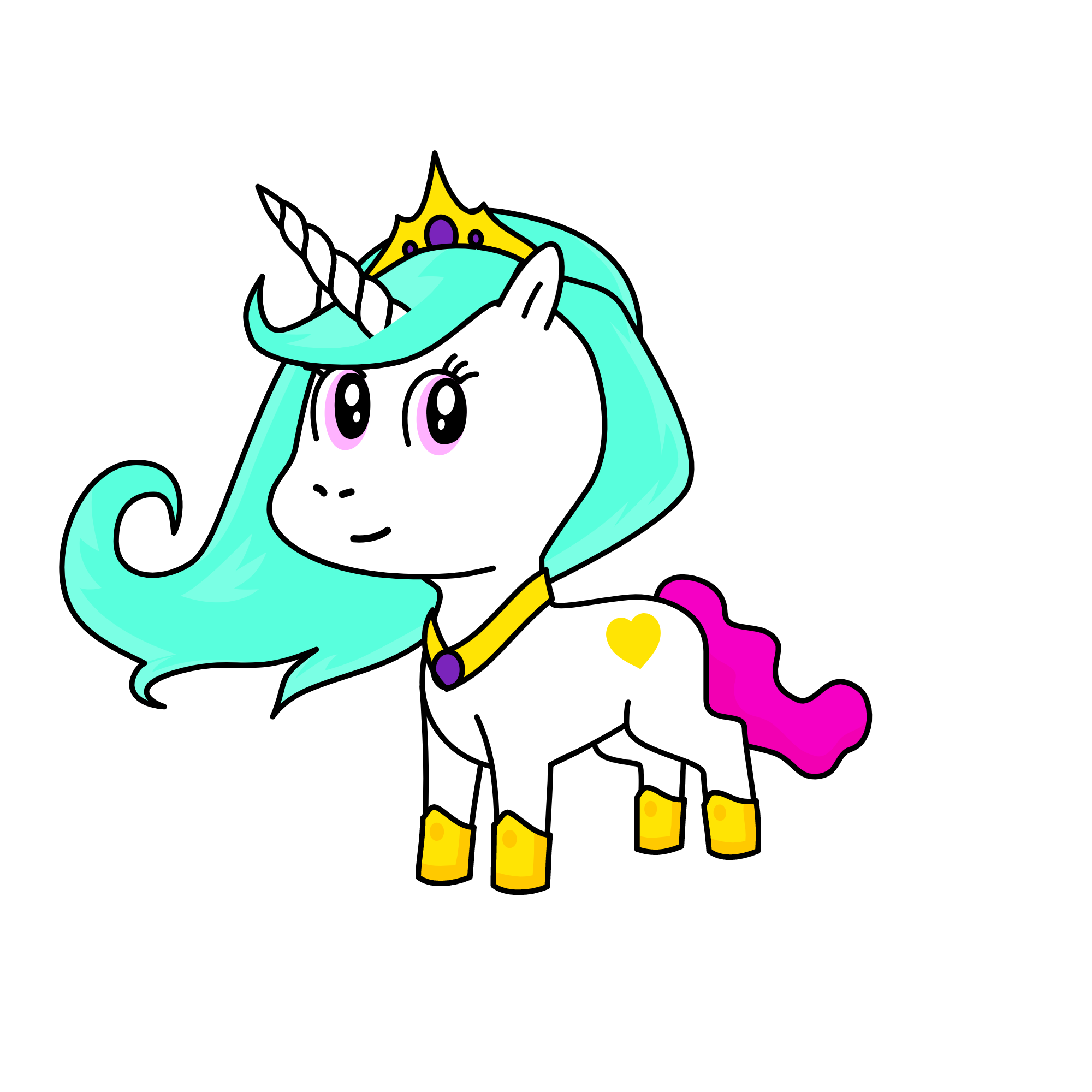 princess celestia, the unicorn