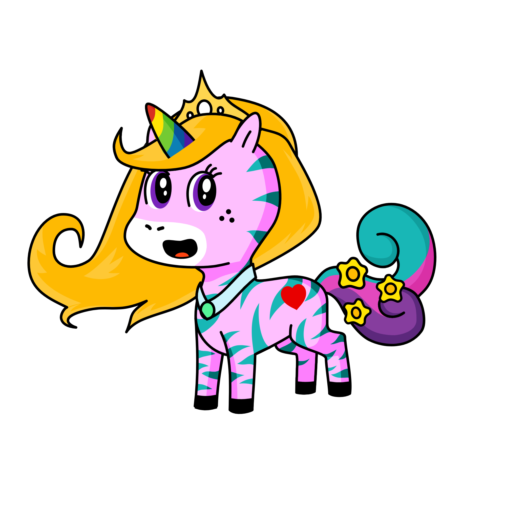 Princess Anne, the unicorn