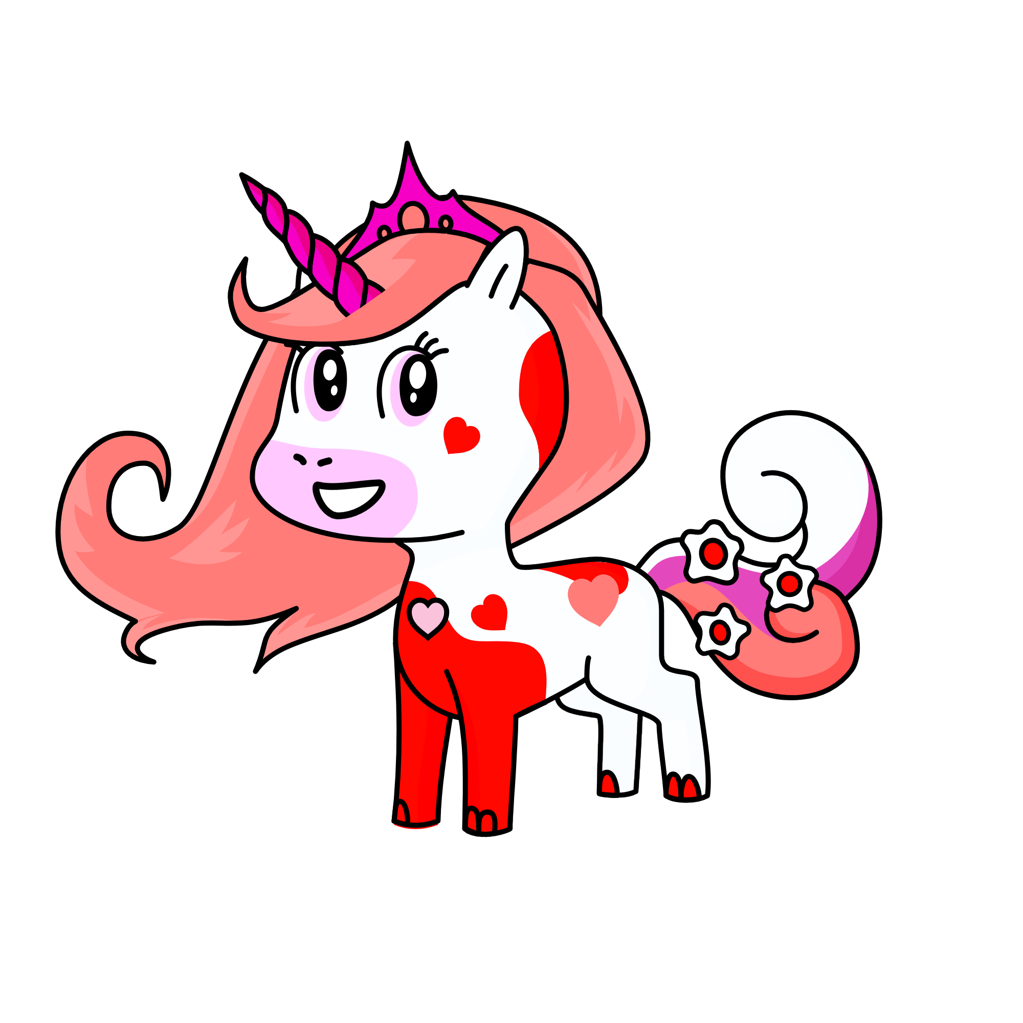 princess love, the unicorn