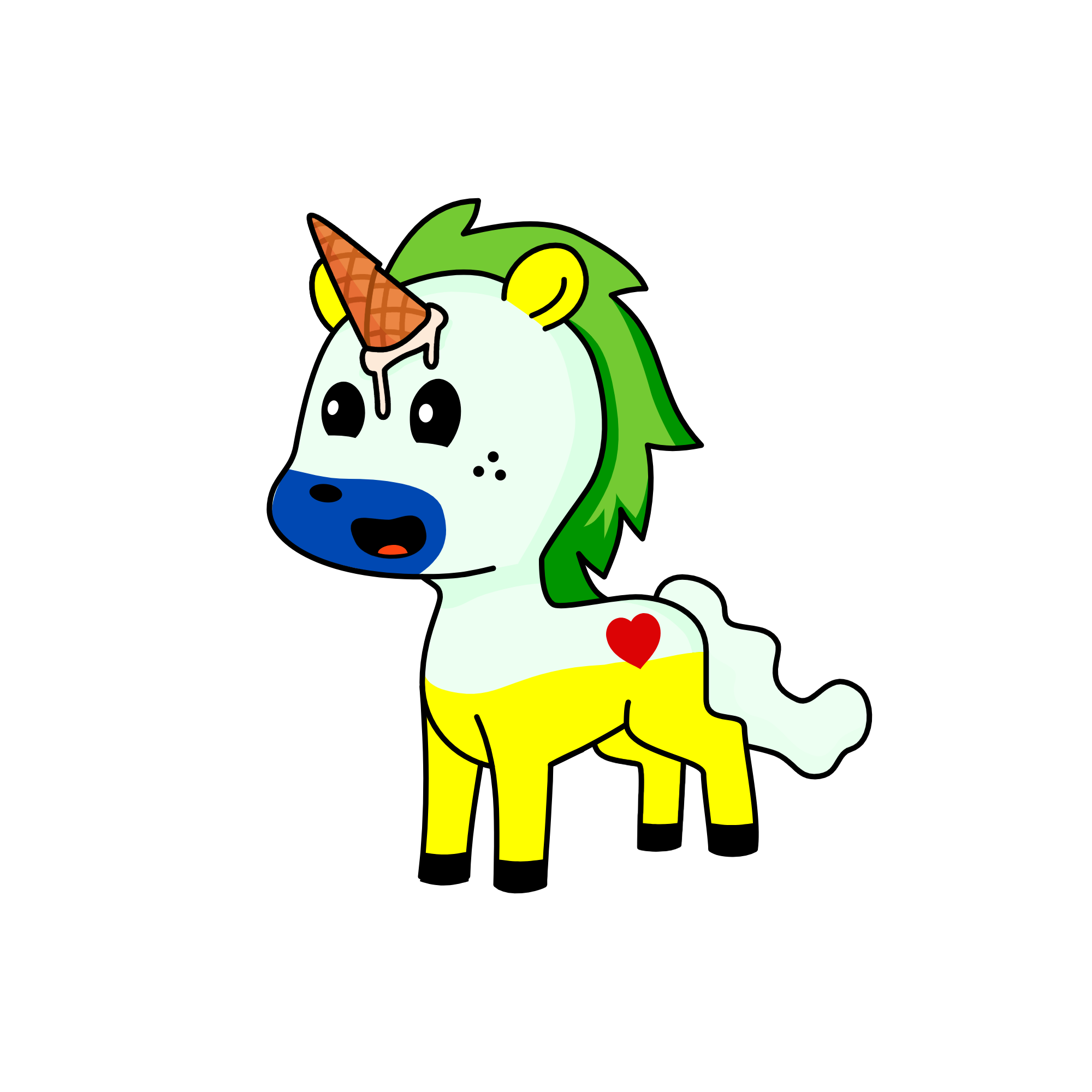 Ice Cream, the unicorn