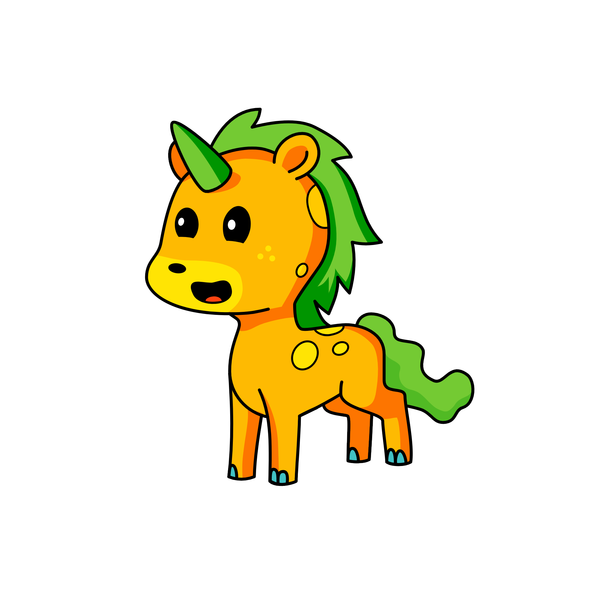 Apple Sauce, the unicorn